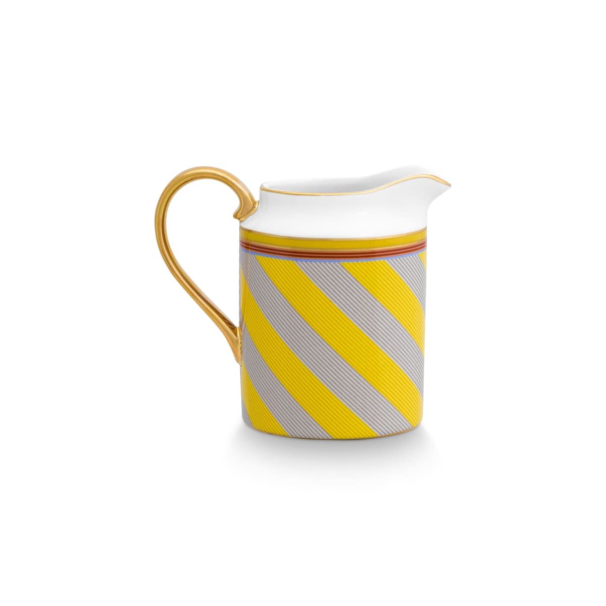 Jug Small Pip Chique Stripes Yellow 260ml