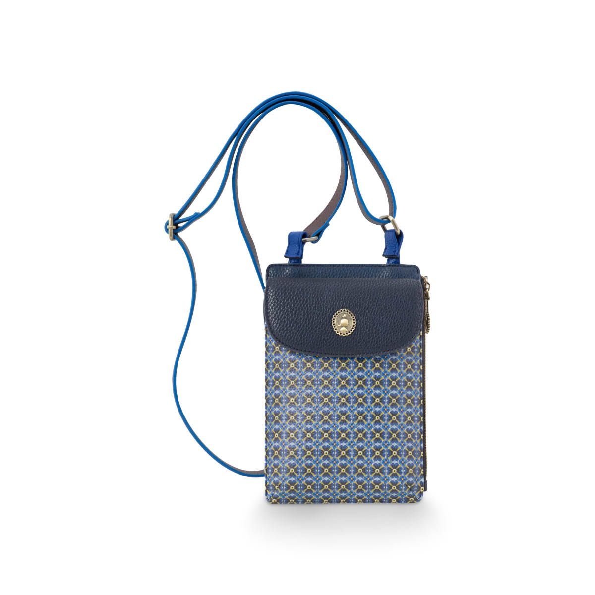 Pippa Phone Bag Clover Blue 13.5x3x20cm