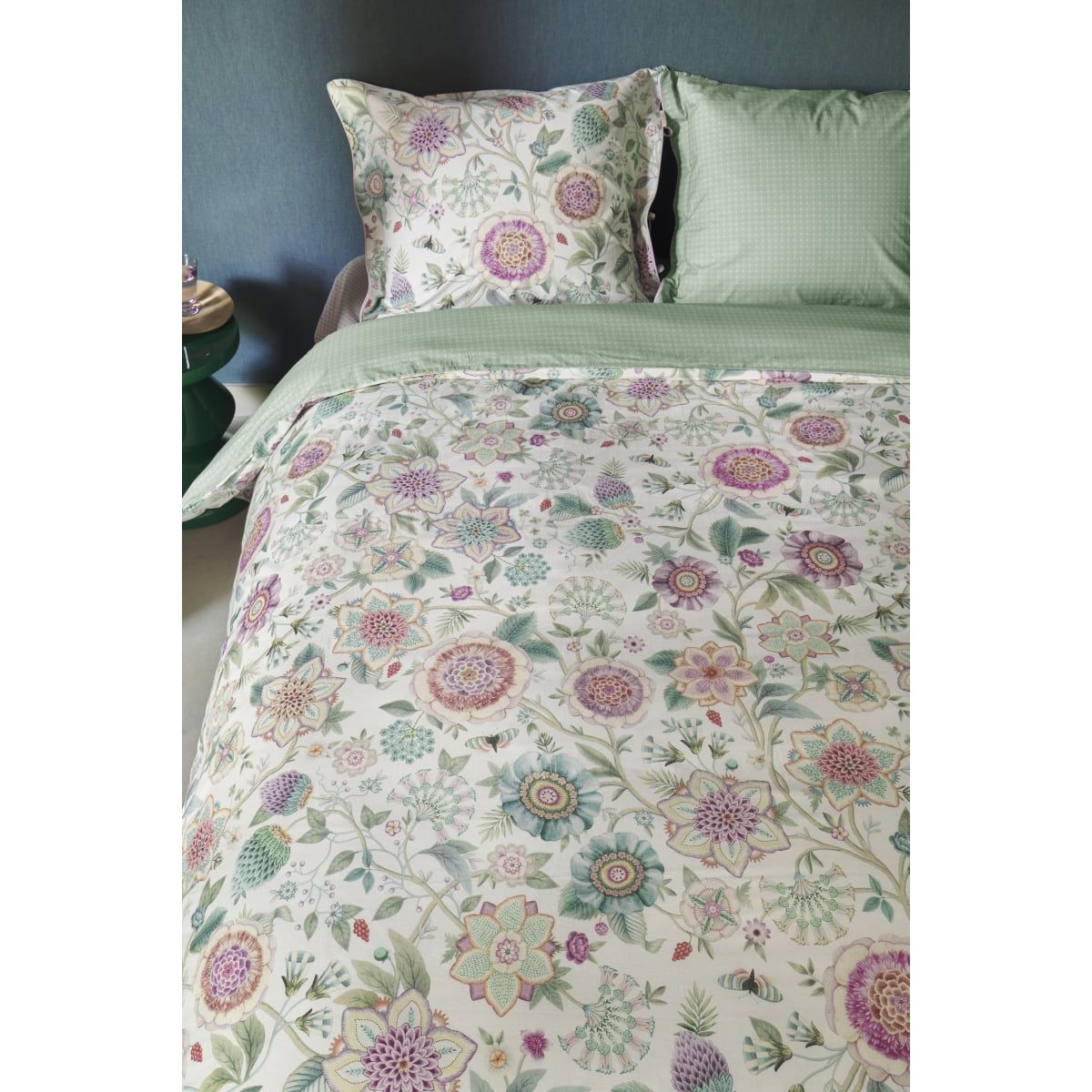 DK PIP Viva Las Flores White 140x20