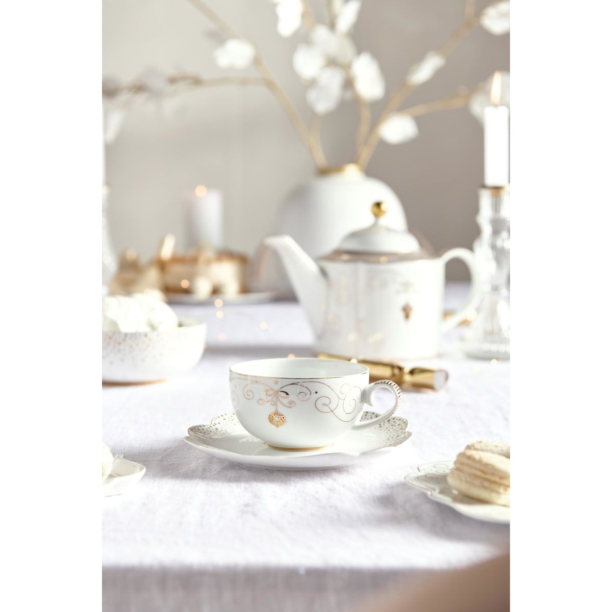 Cup and Saucer Royal Winter White 225ml