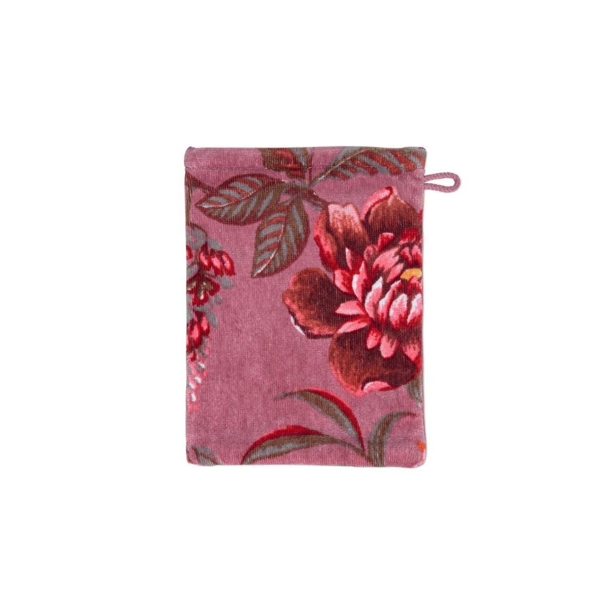 PIP Studio Vaskehandske Secret Garden Mauve 16x22