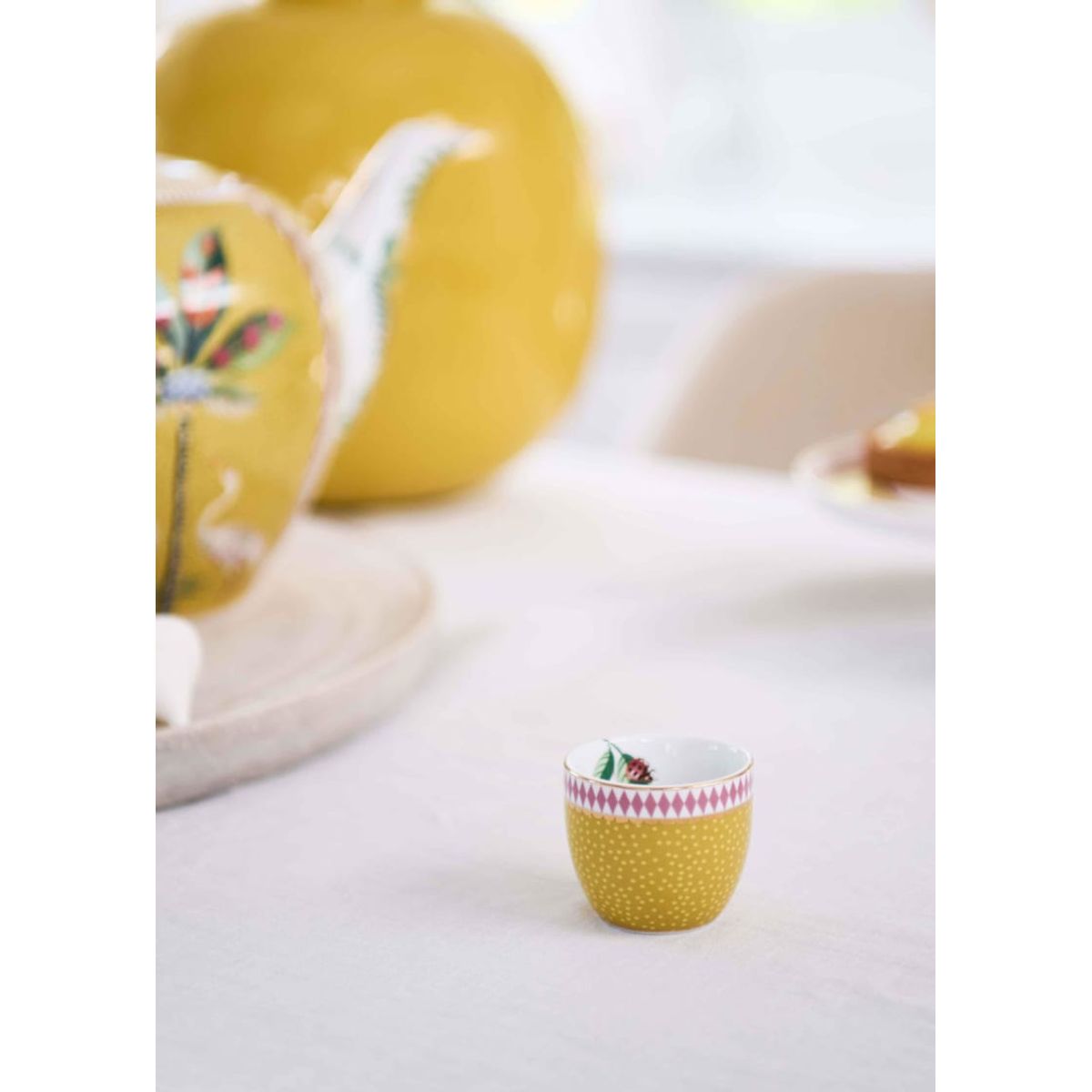 Egg Cup La Majorelle Yellow