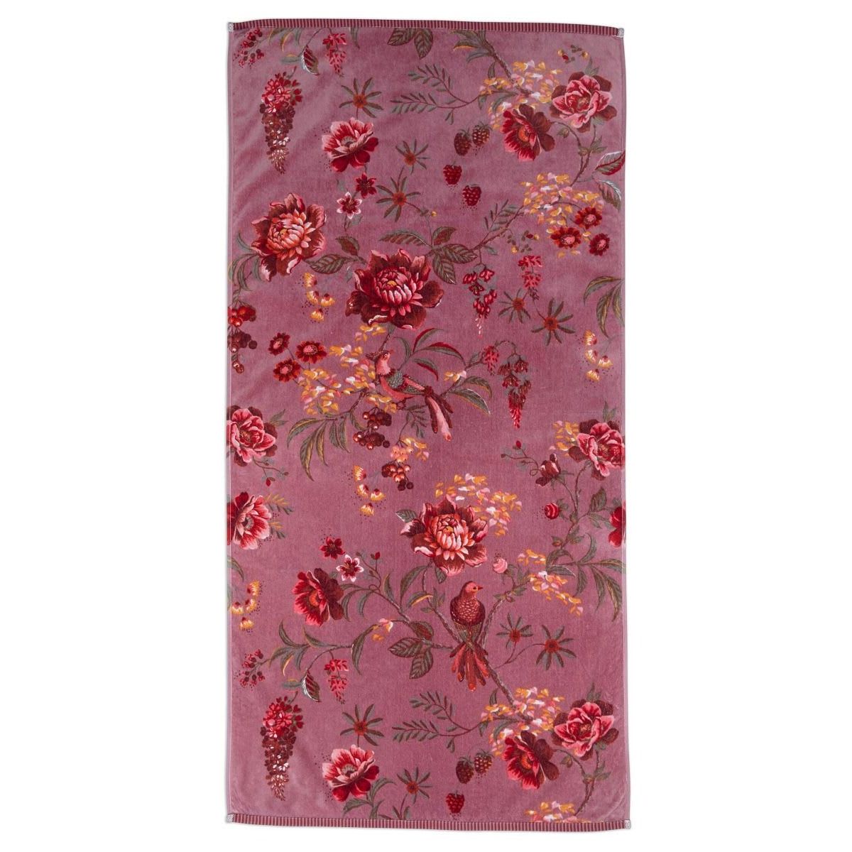 PIP Studio Håndklæde Secret Garden Mauve 55x100