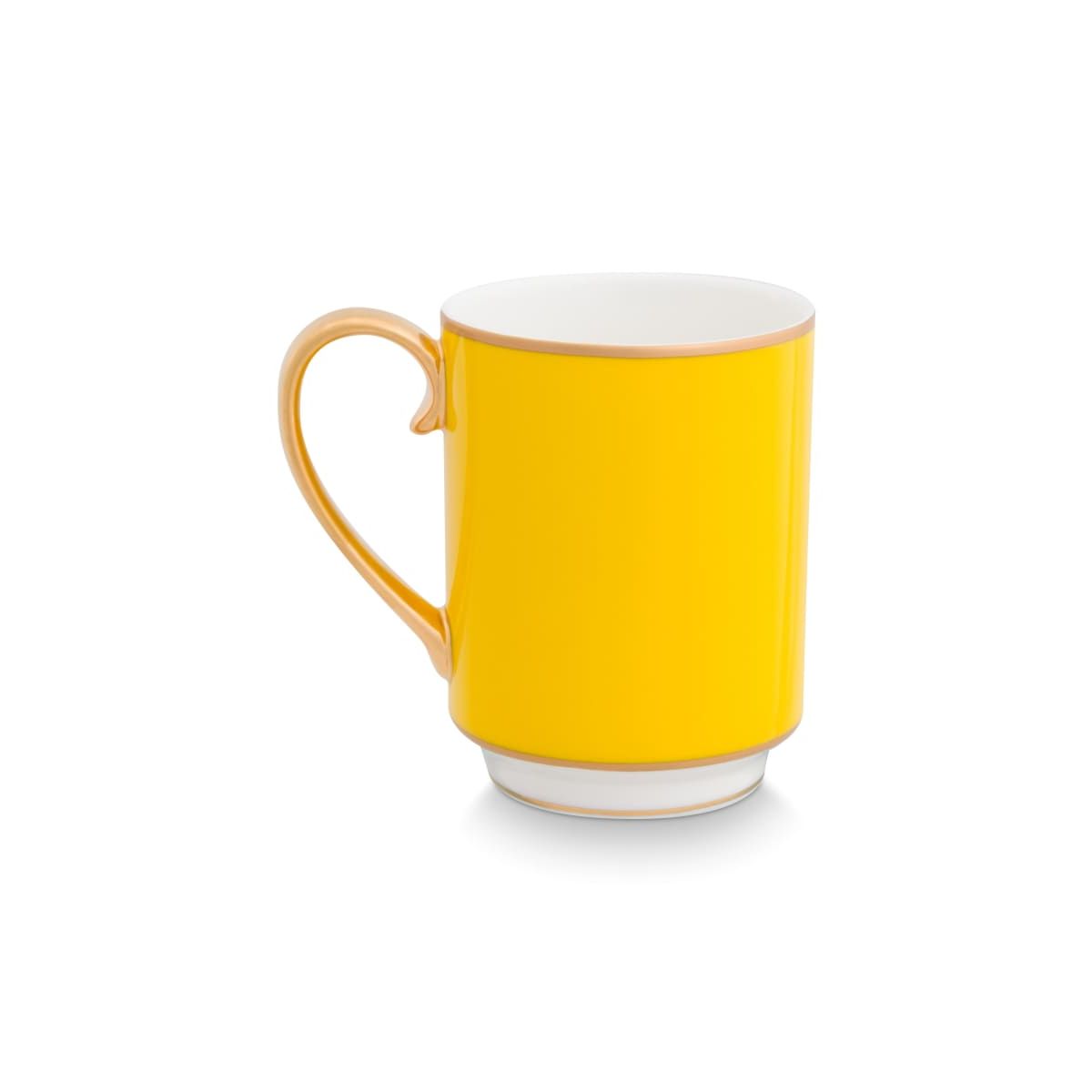 Mug Large with Ear Pip Chique Gold-Yellow 350ml