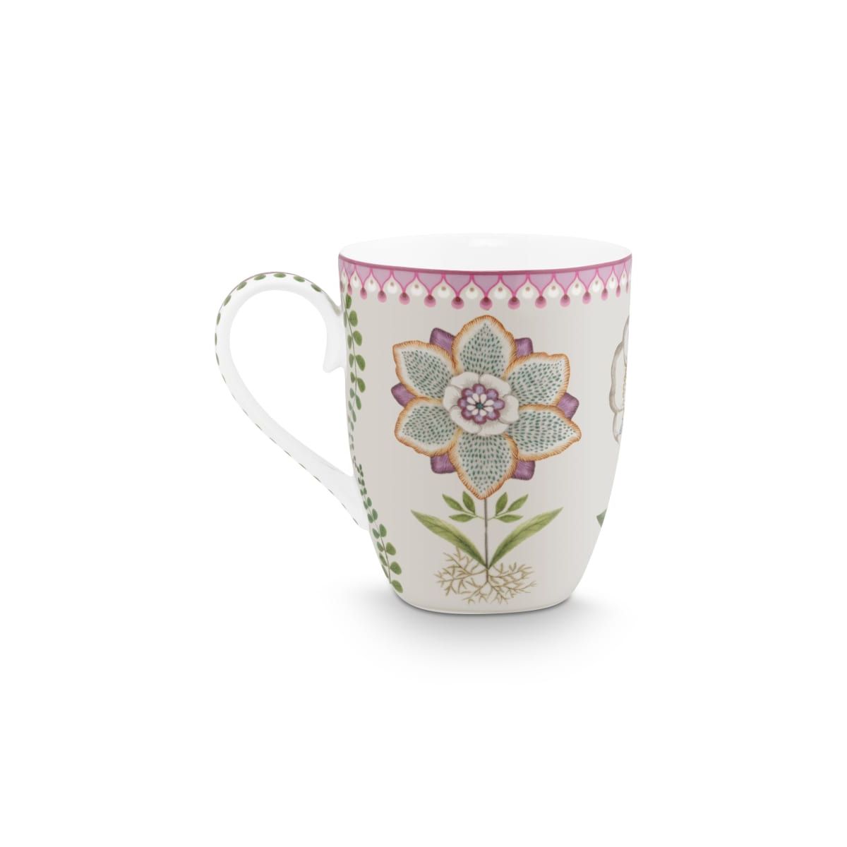 Mug Large Lily&Lotus Off White 350ml