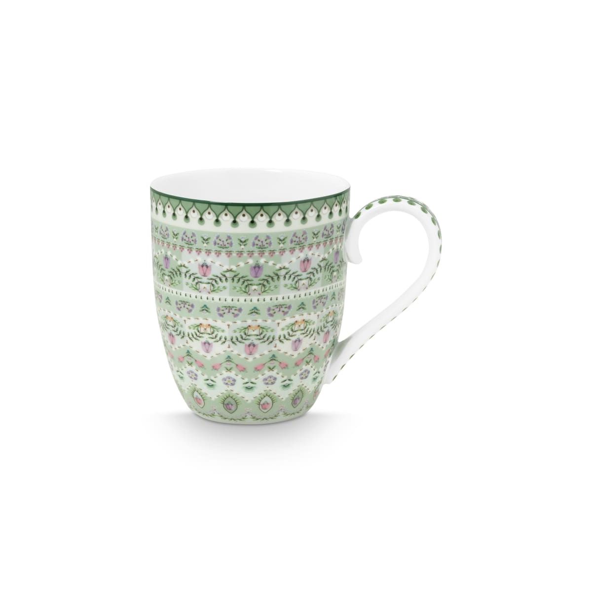 Pip Studio Mug XL Lily&Lotus Moon Delight Light Green 450ml