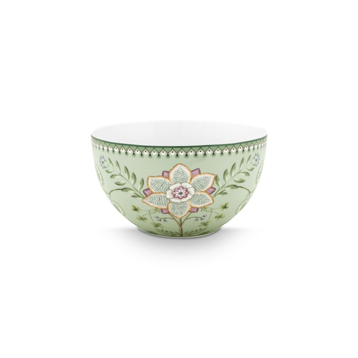 Pip Studio Bowl Lily&Lotus Light Green 18cm