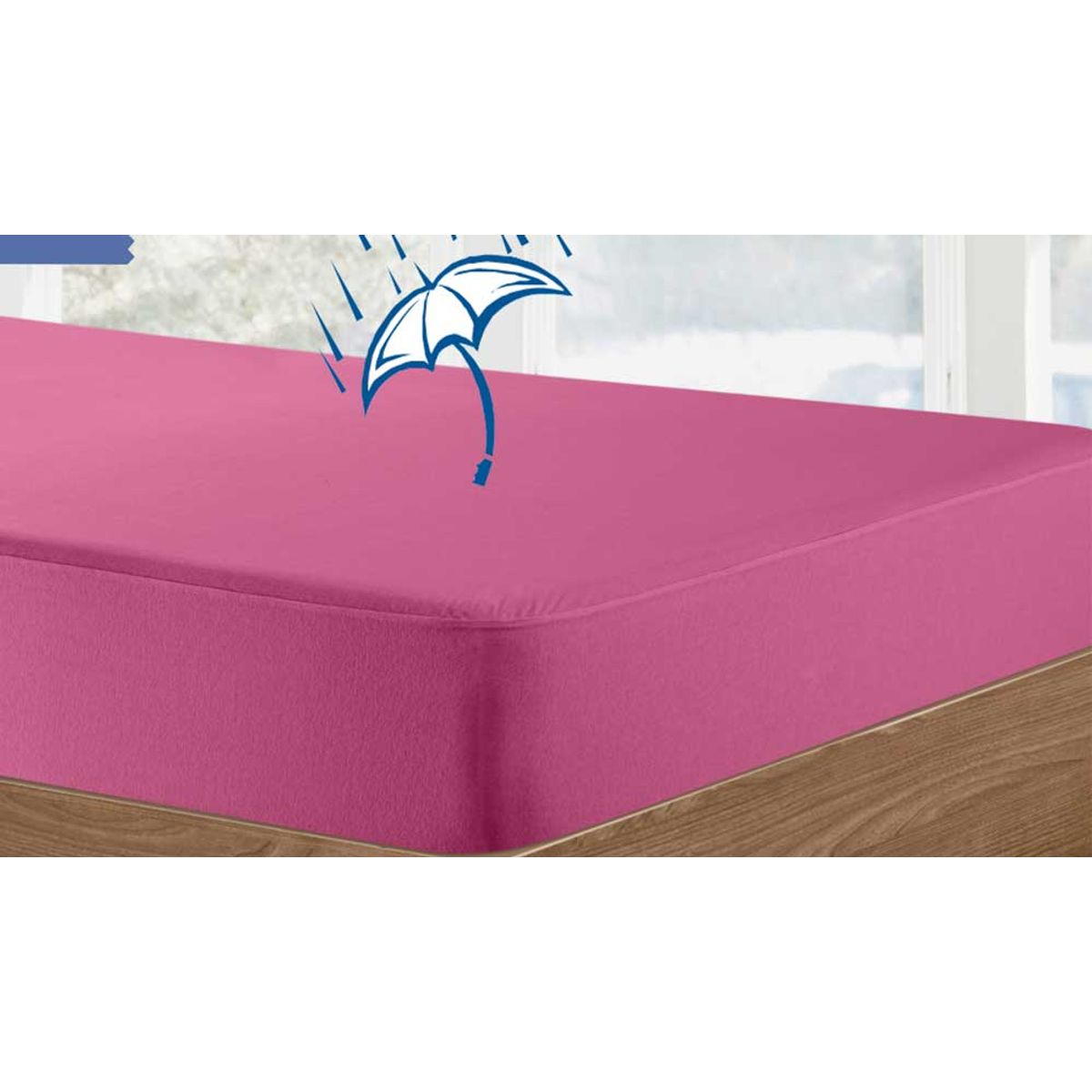 Velfont Vådliggerlagen Fuchsia - 60x120 Babyseng