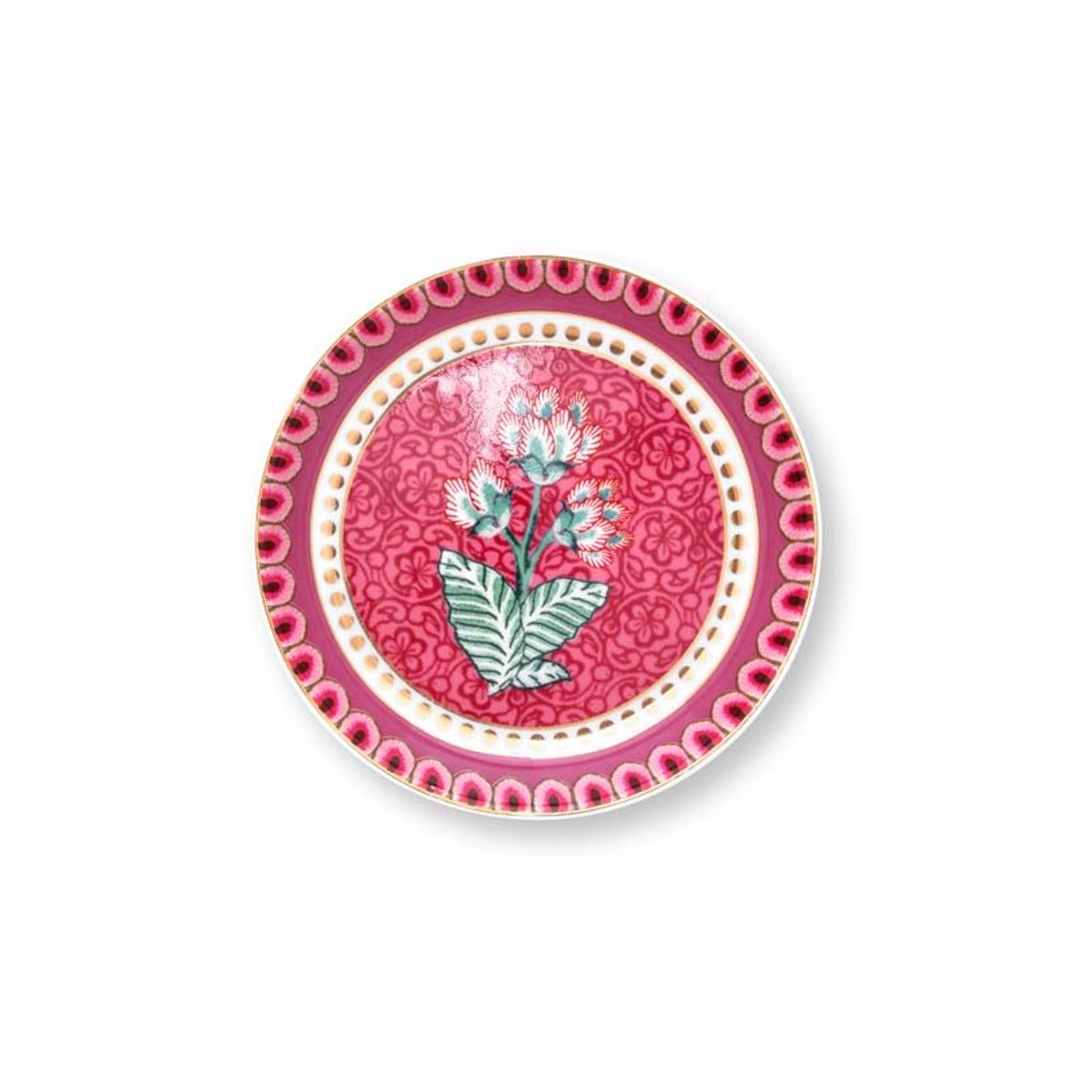 Tea Tip Flower Festival Dark Pink 9cm