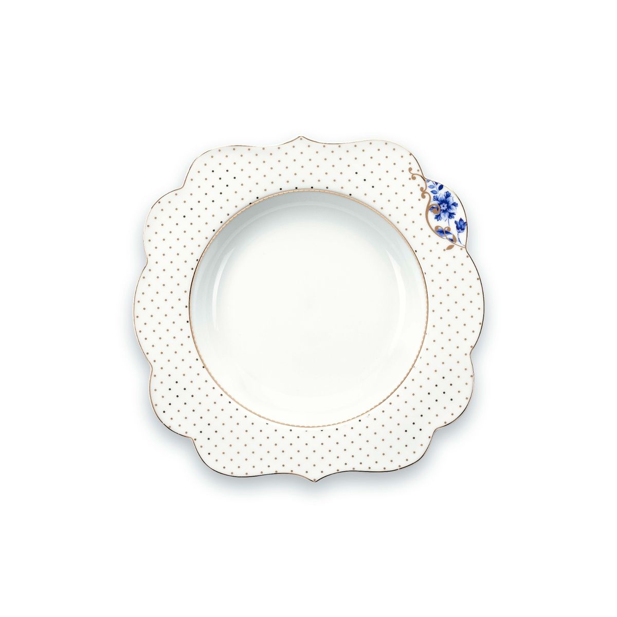 Deep Plate Royal White 23.5cm