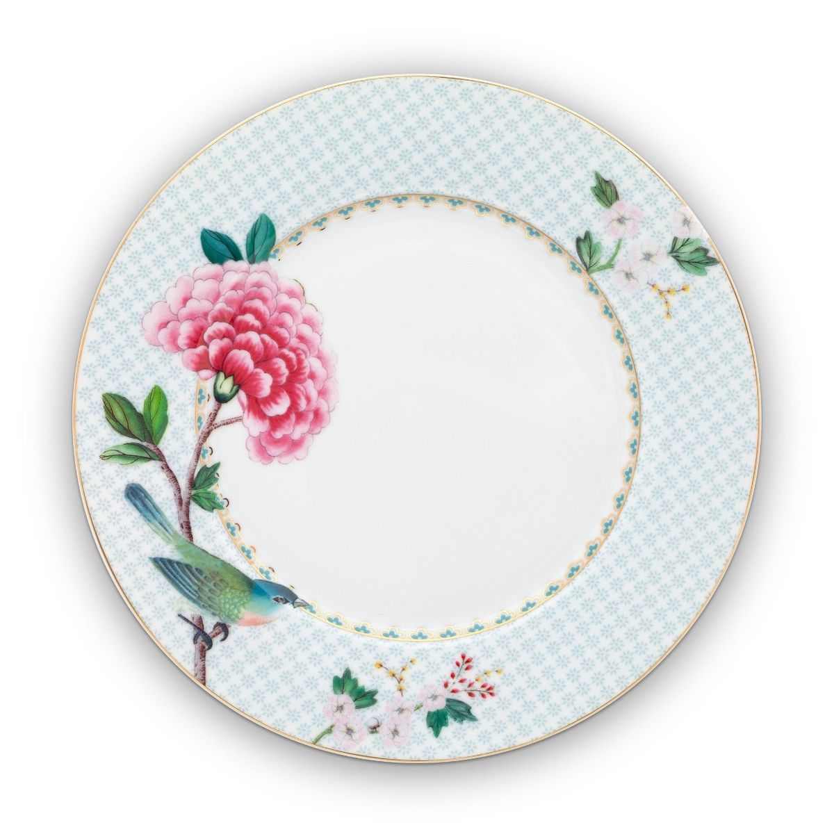 Plate Blushing Birds White 21cm