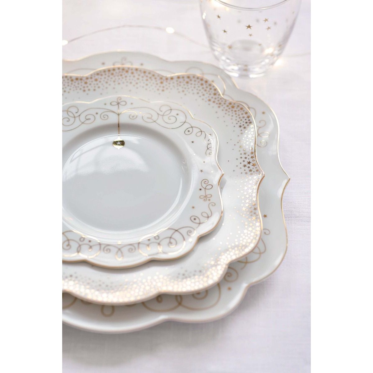 Plate Royal Winter White 17cm