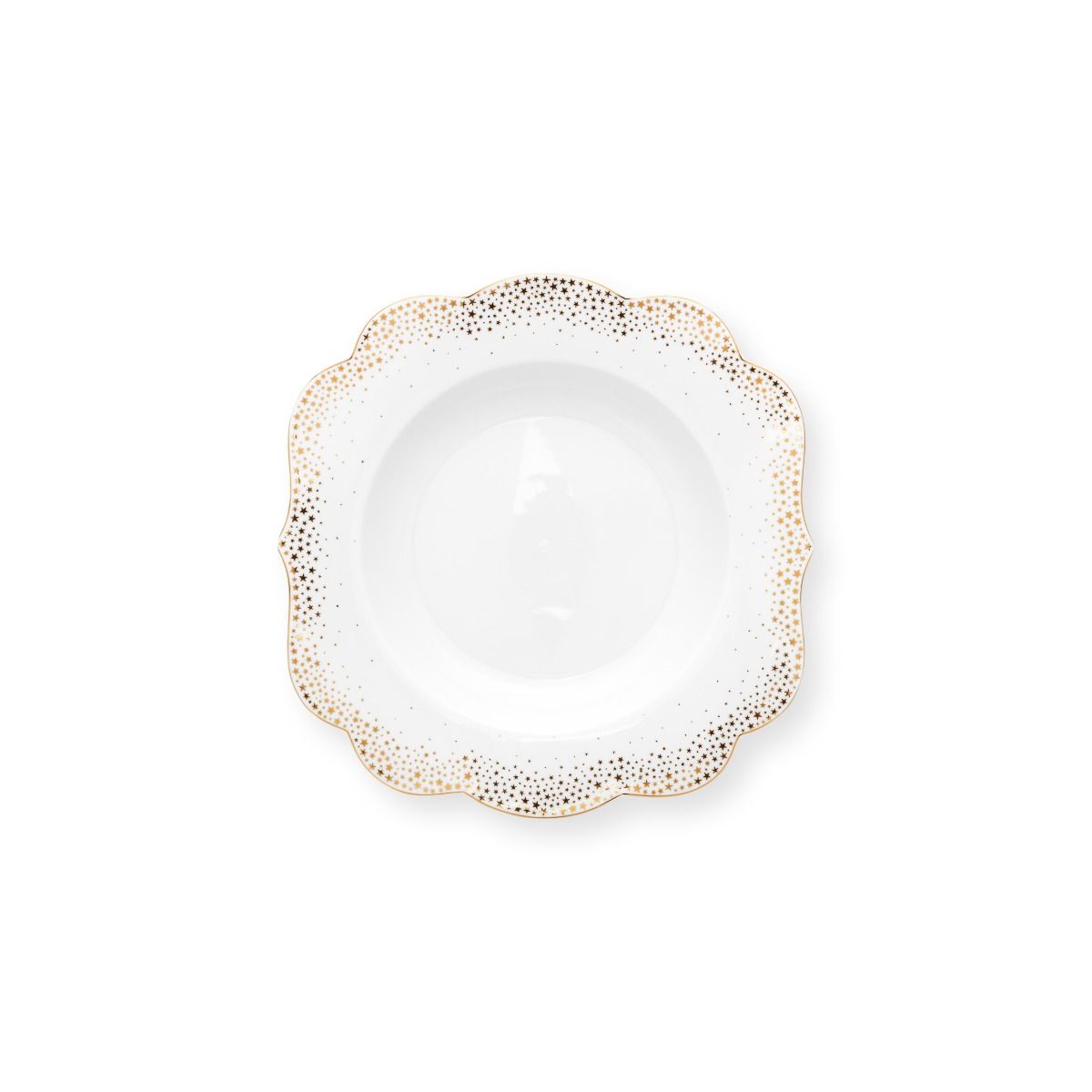 Deep Plate Royal Winter White 23.5cm