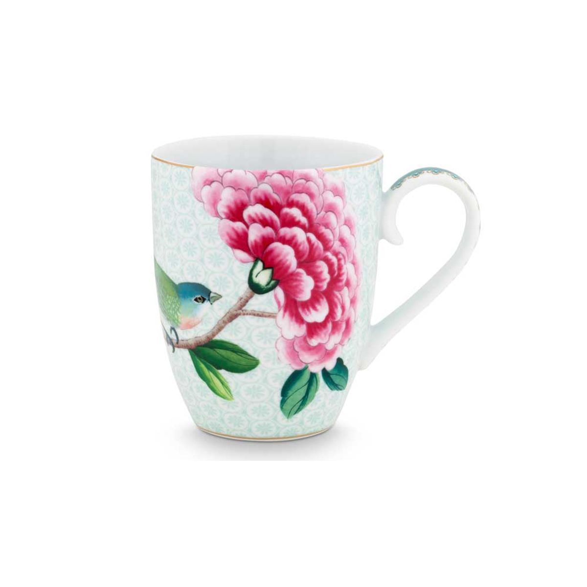 Mug Large Blushing Birds White 350ml