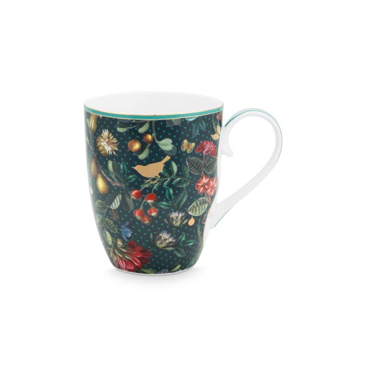 Mug Large Winter Wonderland Overall Dark Blue 350ml