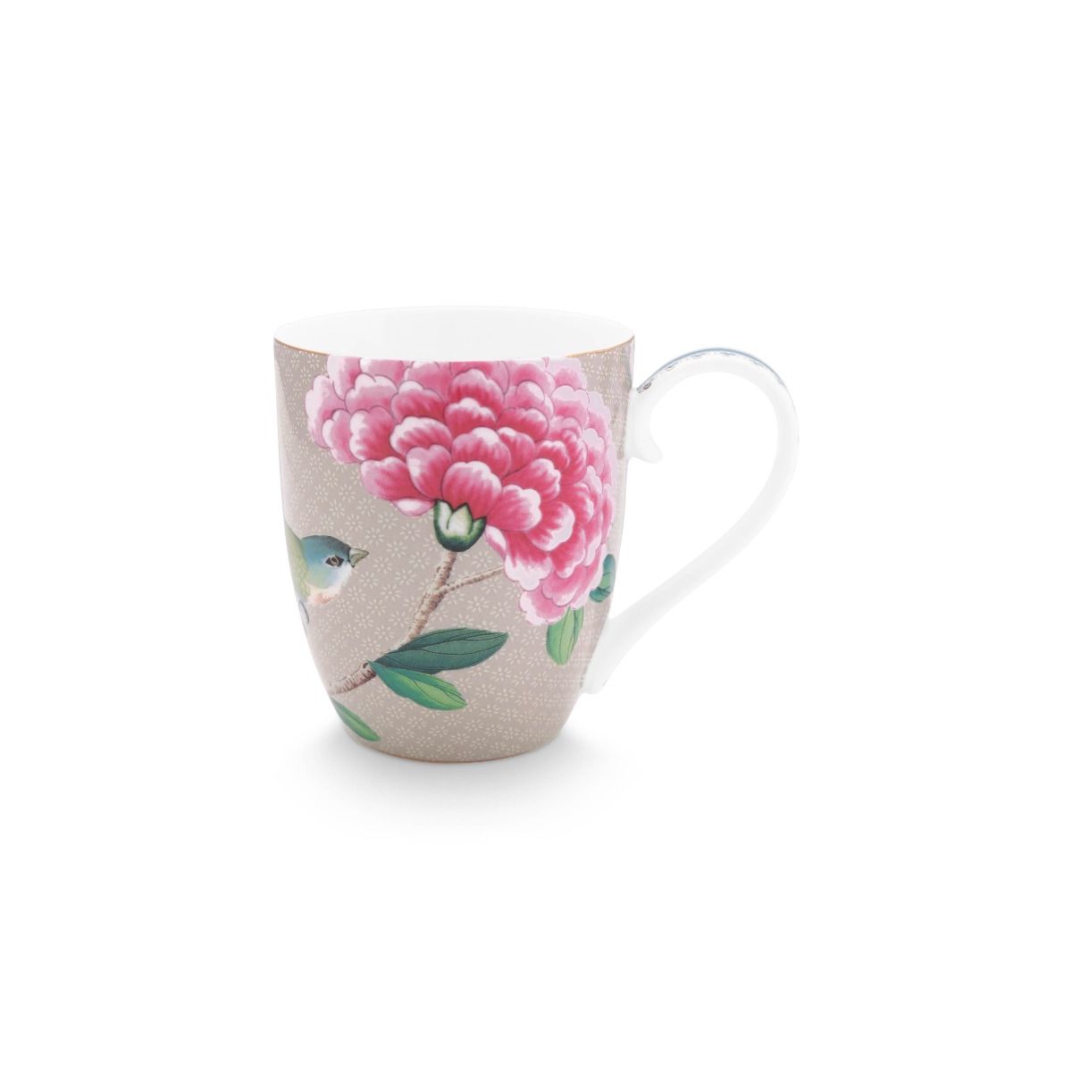 Mug XL Blushing Birds Khaki 450ml