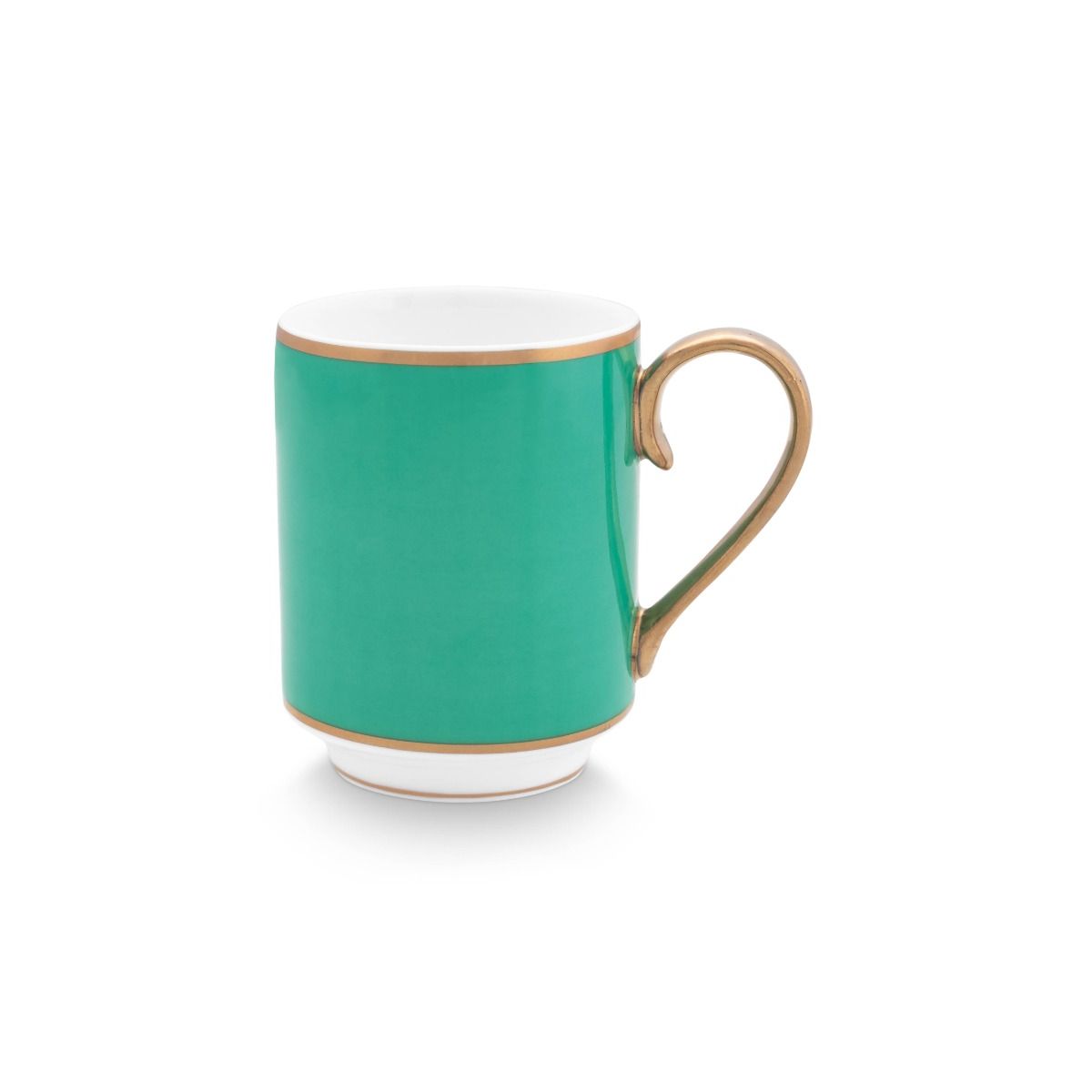 Mug Small with Ear Pip Chique Gold-Green 250ml