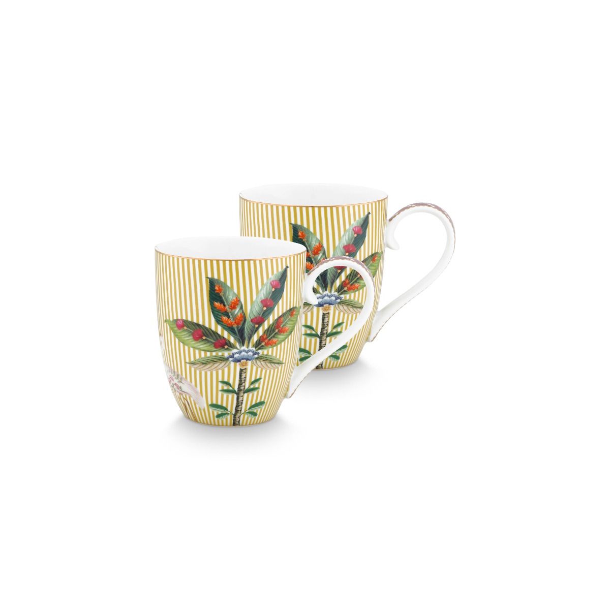 Set/2 Mugs XL La Majorelle Yellow 450ml