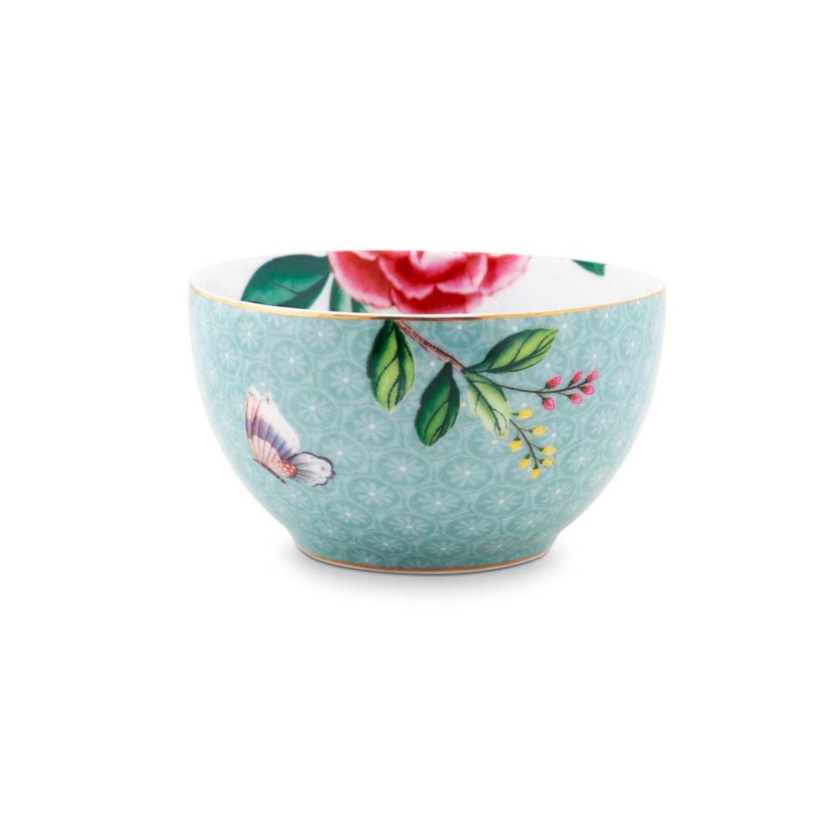 Pip studio Porcelæn Blushing Birds Lille Skål blue - Ø 9,5 cm