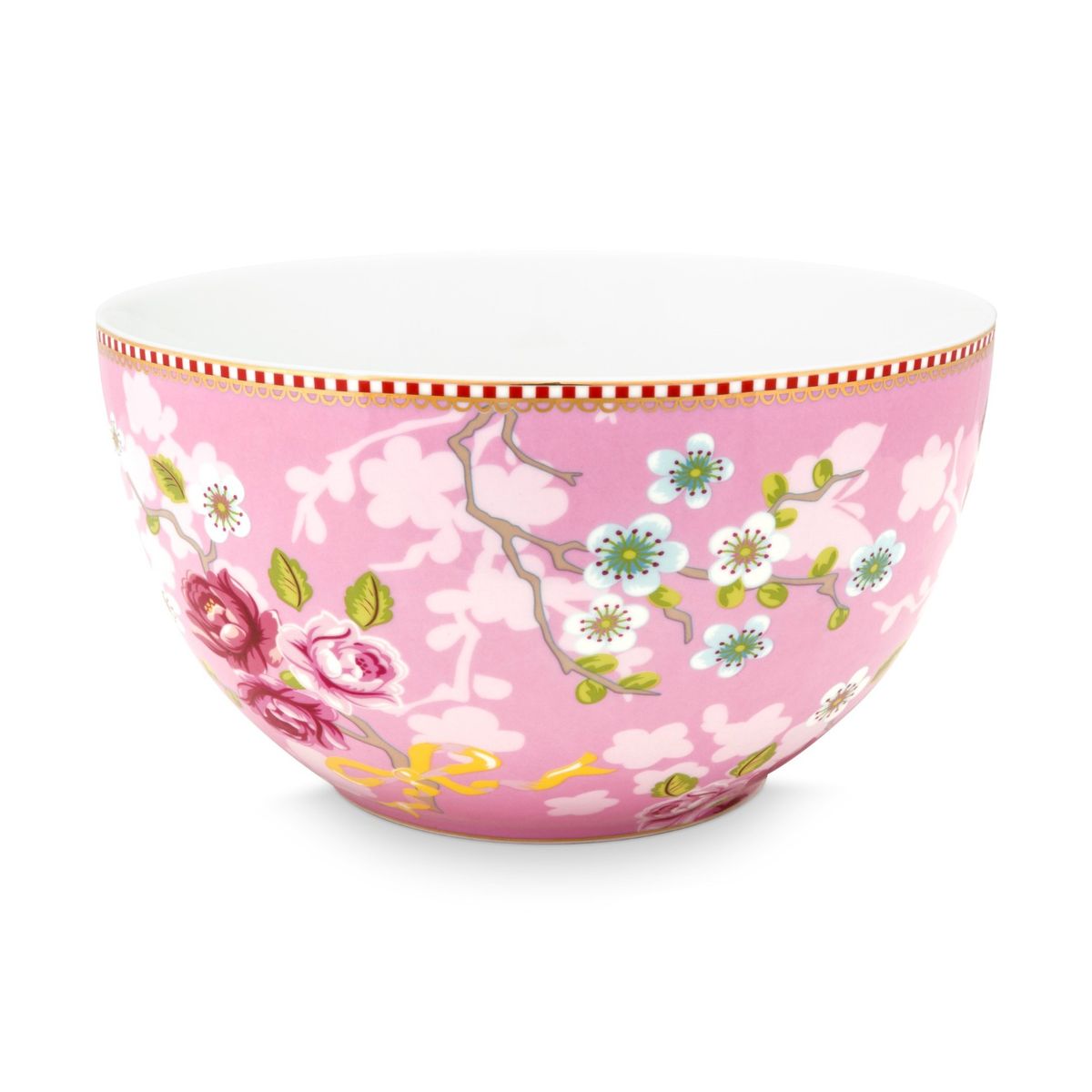 Pip Studio porcelæn Early Bird stor rose pink skål - Ø 18cm