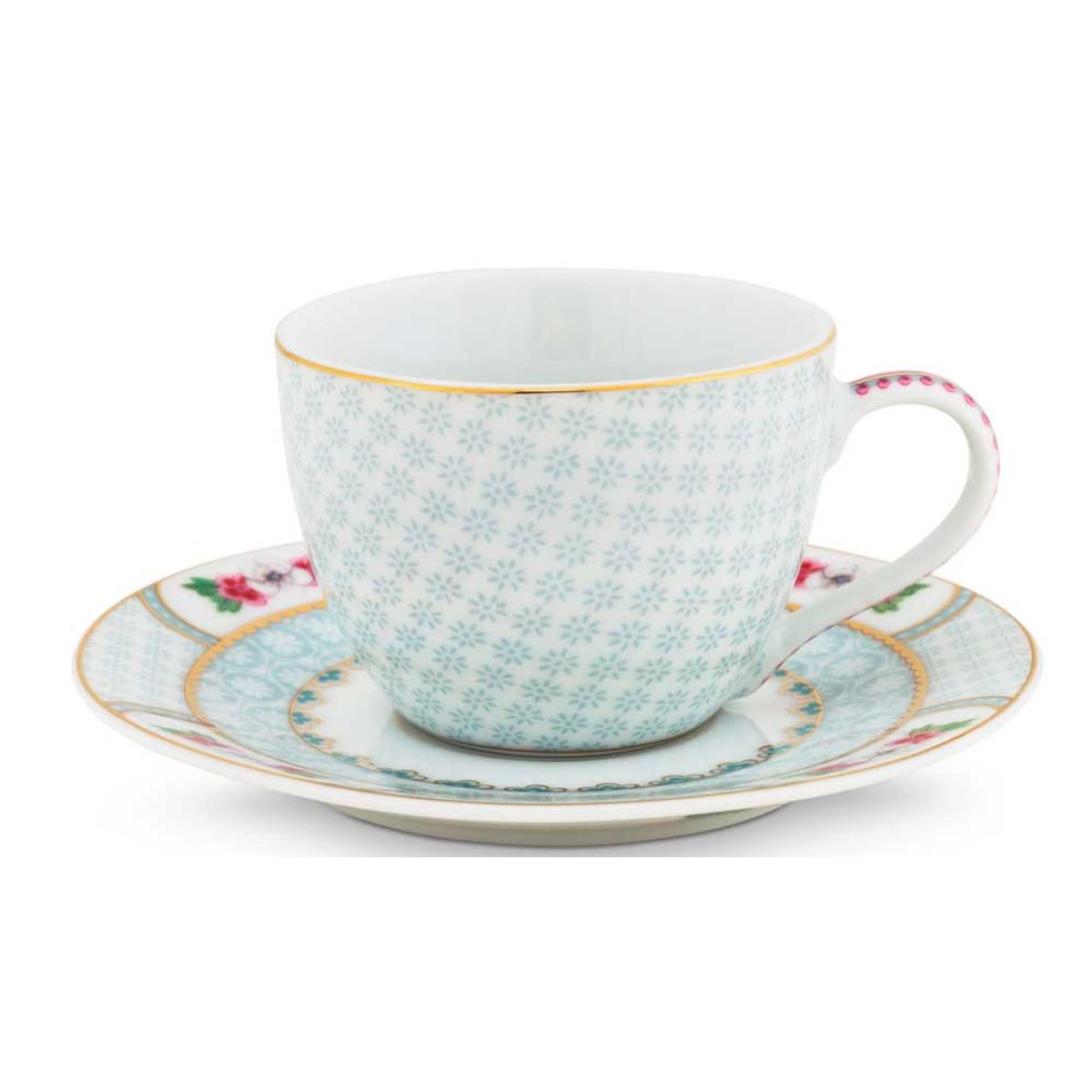 Espresso Cup & Saucer Blushing Birds White 120ml