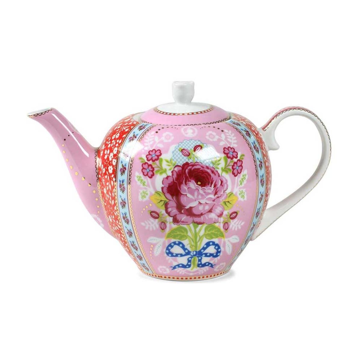 Pip studio Floral Porcelæn Tepotte Pink