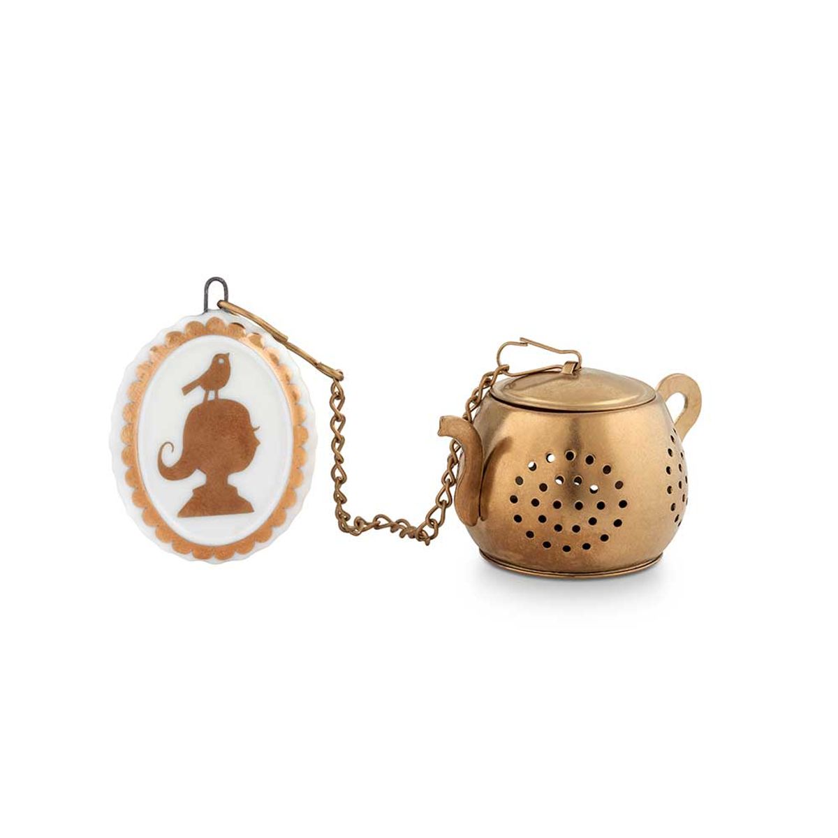 Tea Infuser Medaillon Royal White