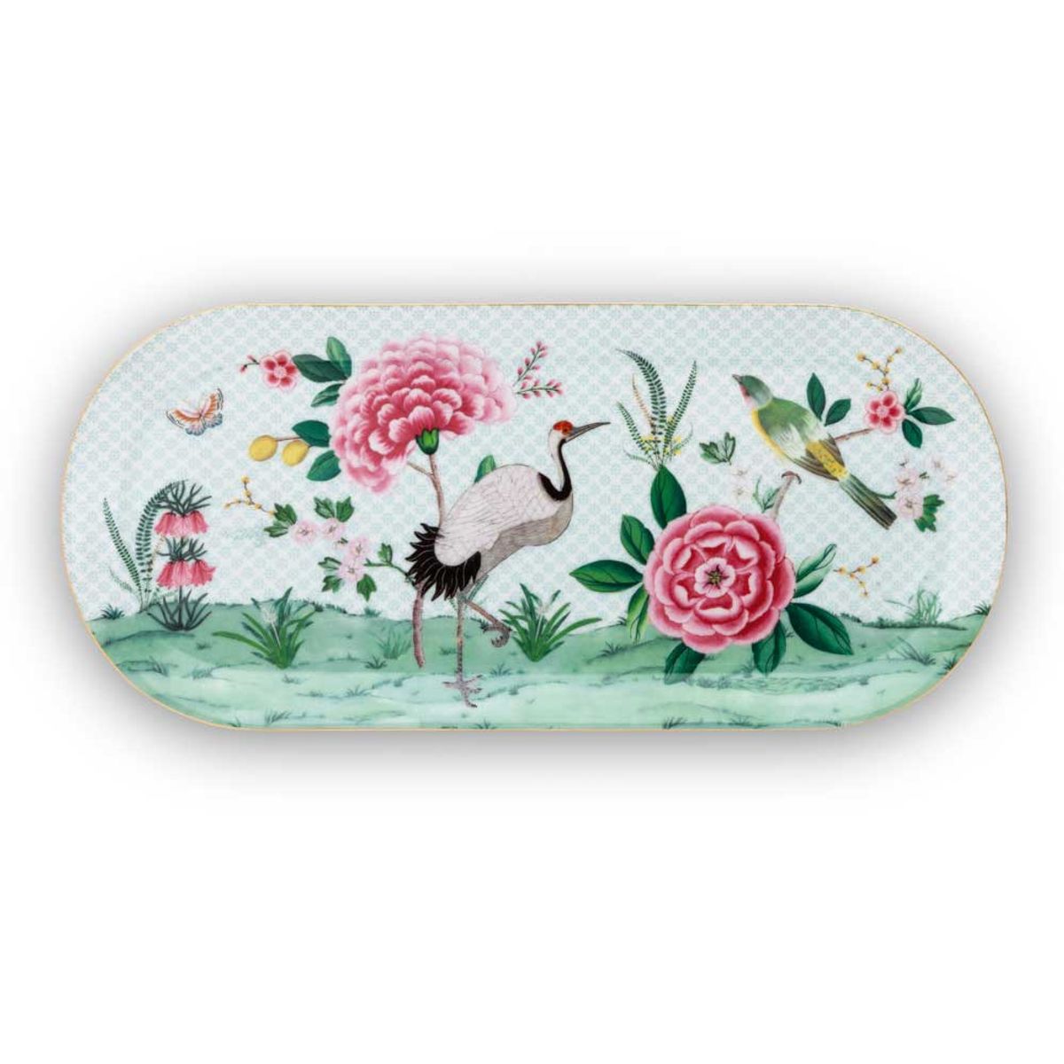 Pip studio Porcelæn Blushing Birds Stor fad hvid