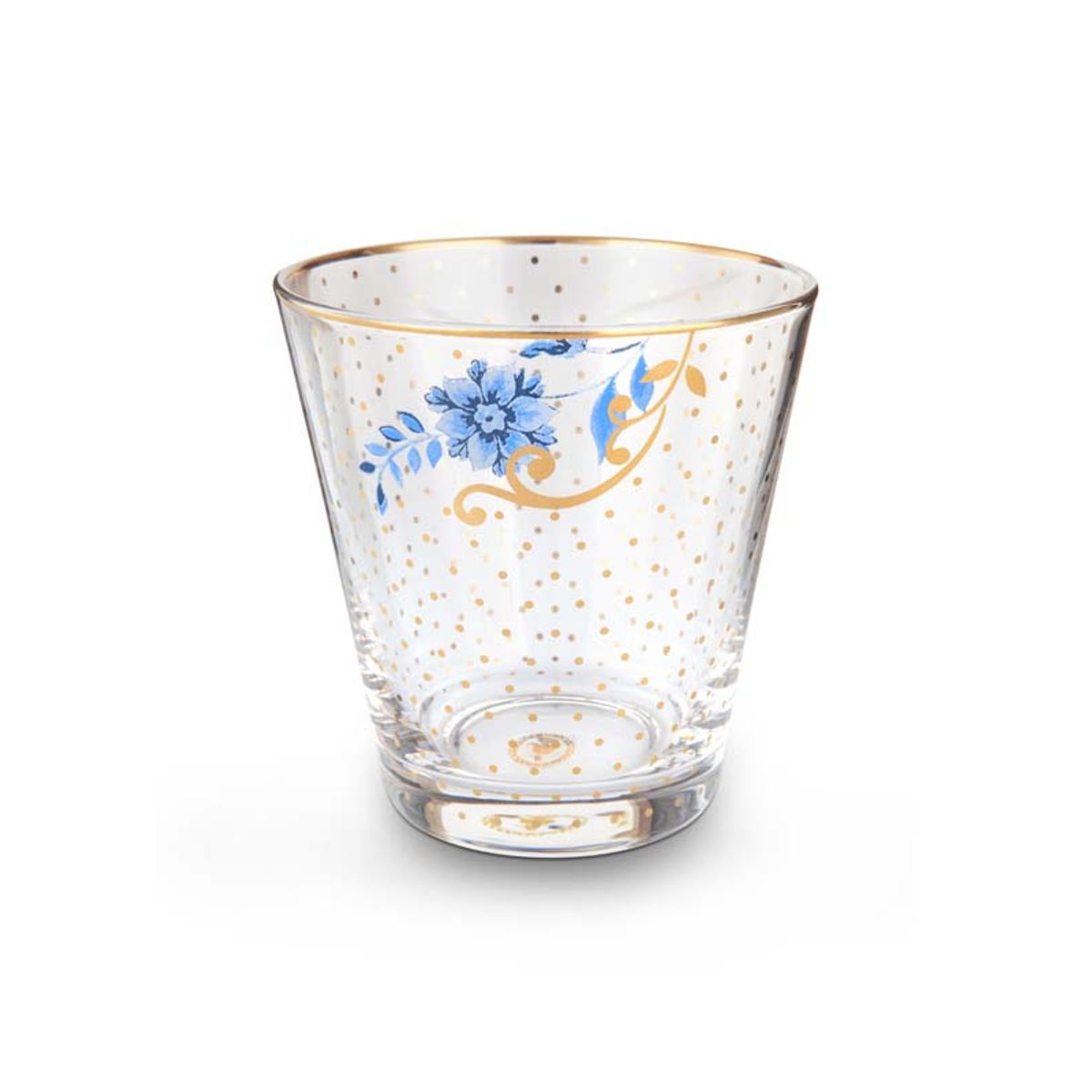 Water Glass Royal Golden Dots 270ml