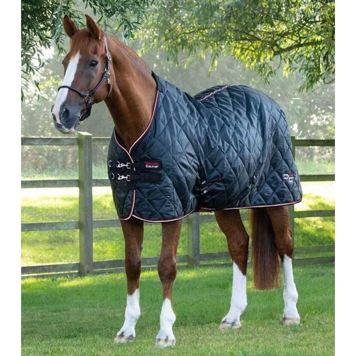 Premier Equine Tuscan 100g stalddækken - Sort - 5,6 125cm