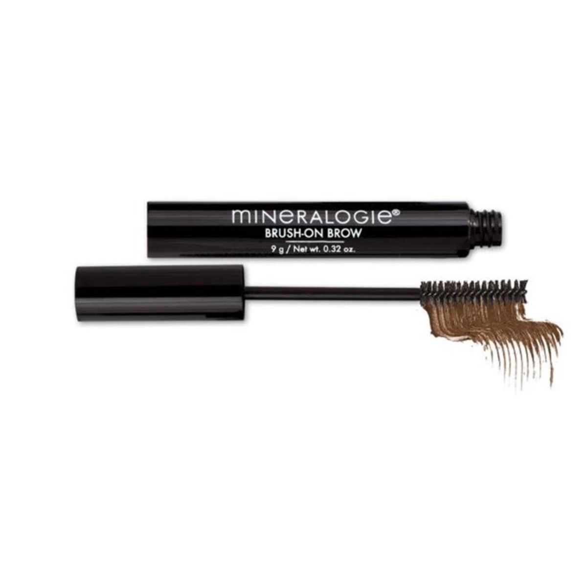 Mineralogie, Brush-On Brow Gel, Fv. Warm Brunette, 6 ml.