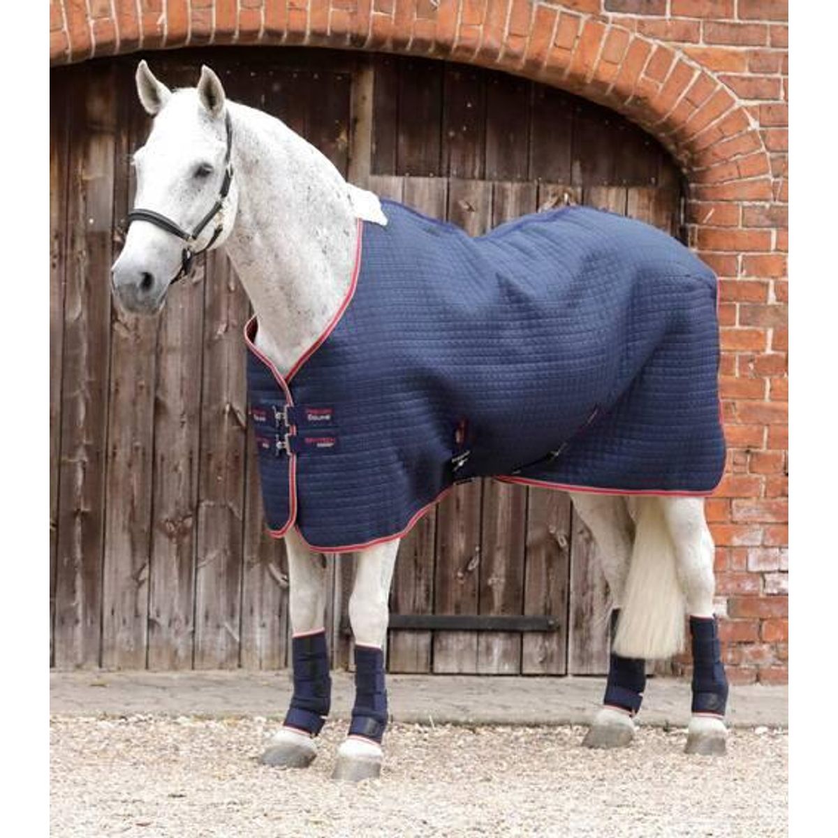 Premier Equine Dry-Tech Horse Cooler dækken - Navy - 5,9" (130cm)