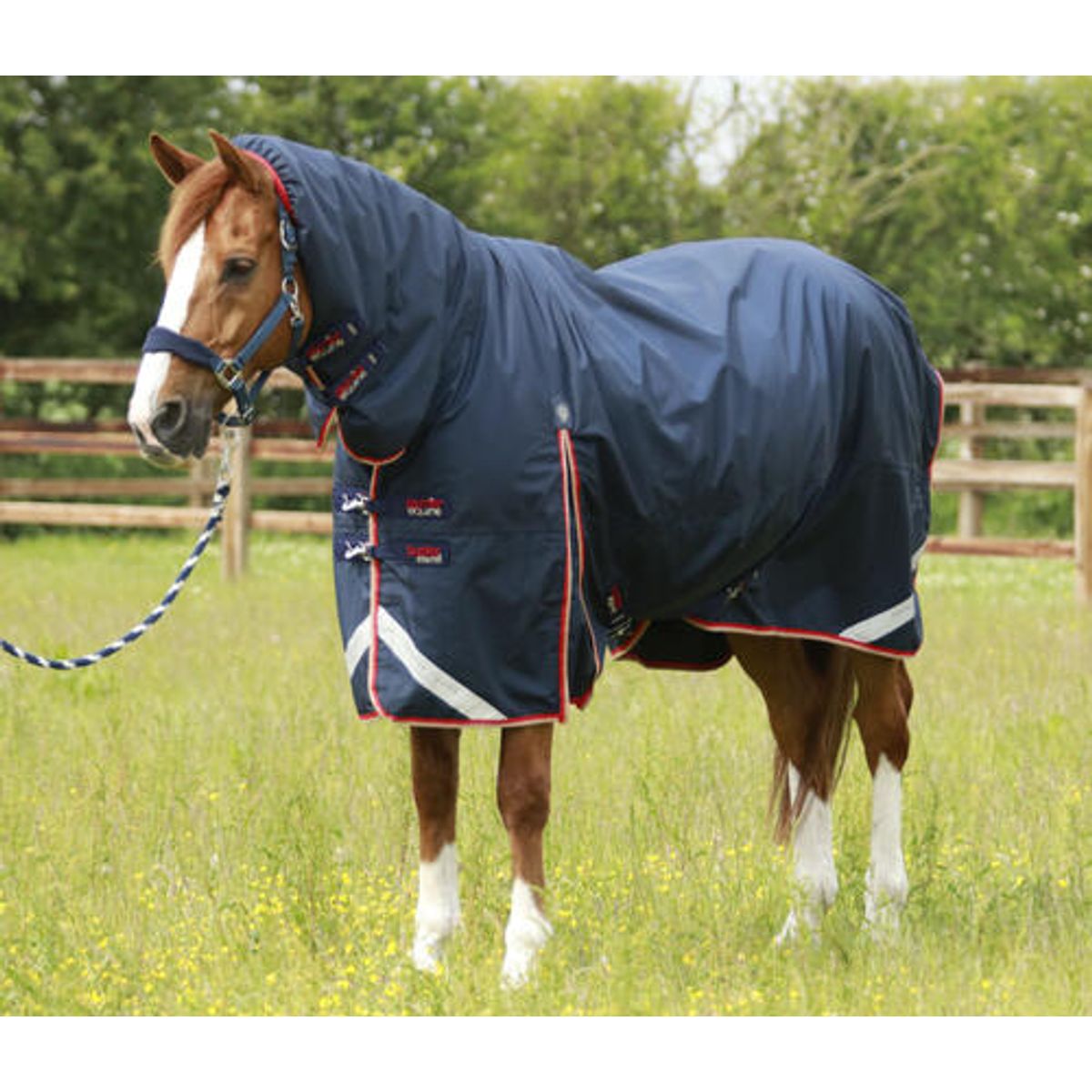 Premier Equine Buster Storm 200g dækken med hals - 6,9" (155cm)