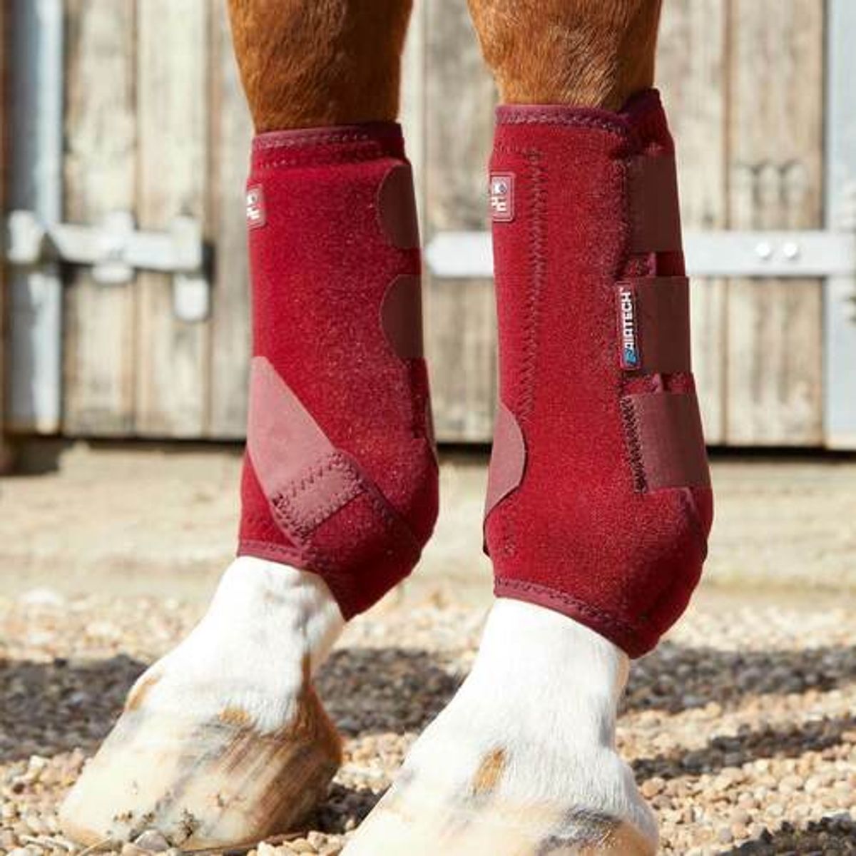 Premier Equine Air-Tech Sports Medicine Boots - XXS, Burgundy