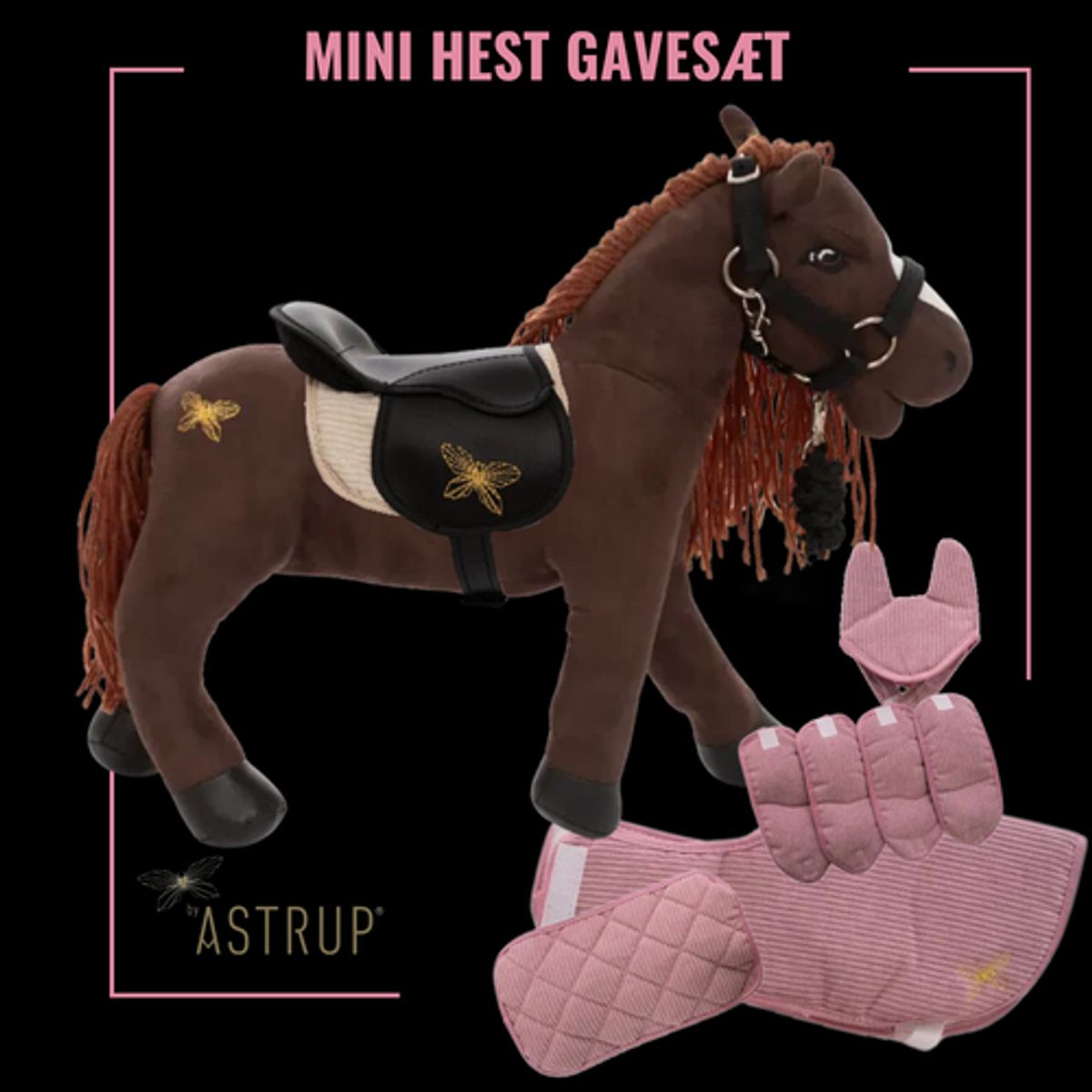 By ASTRUP Mini hest gavesæt - Pixie - Brun