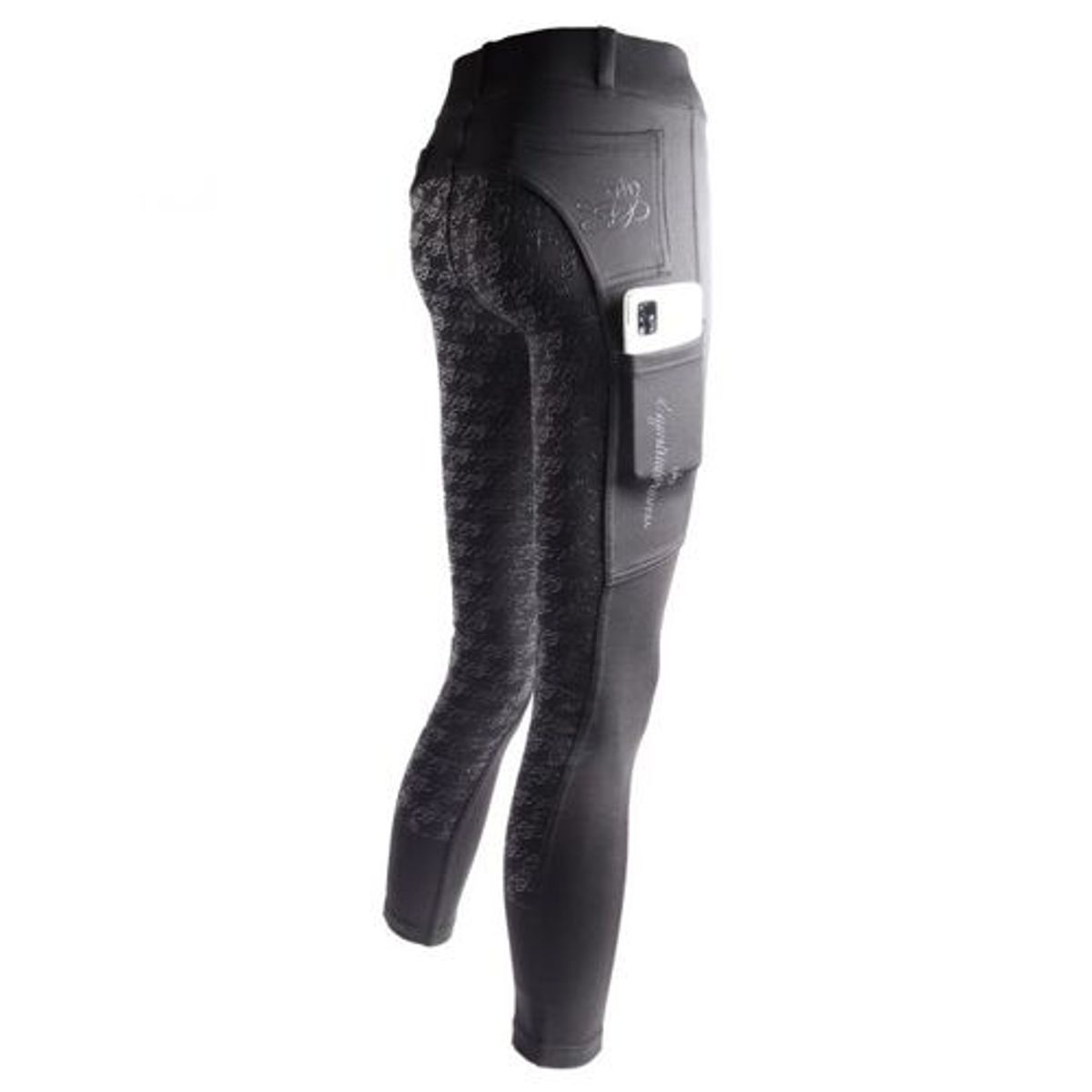 Equitare "Princess" ride leggins - Sort, 36