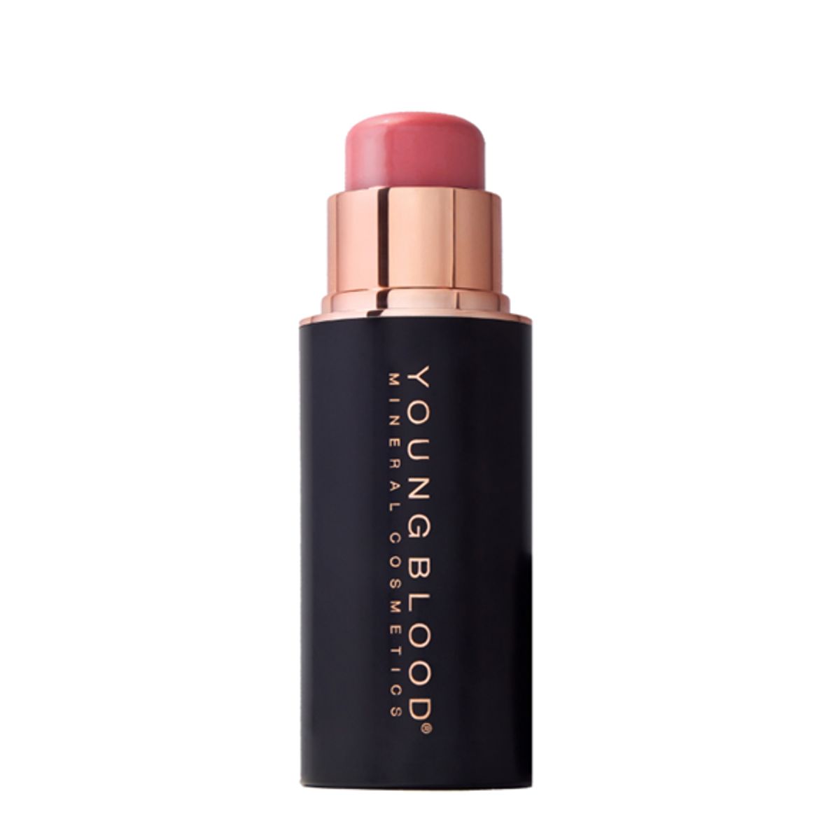 Youngblood, VividLuze Creme Blush Stick, Fv. Mulberry