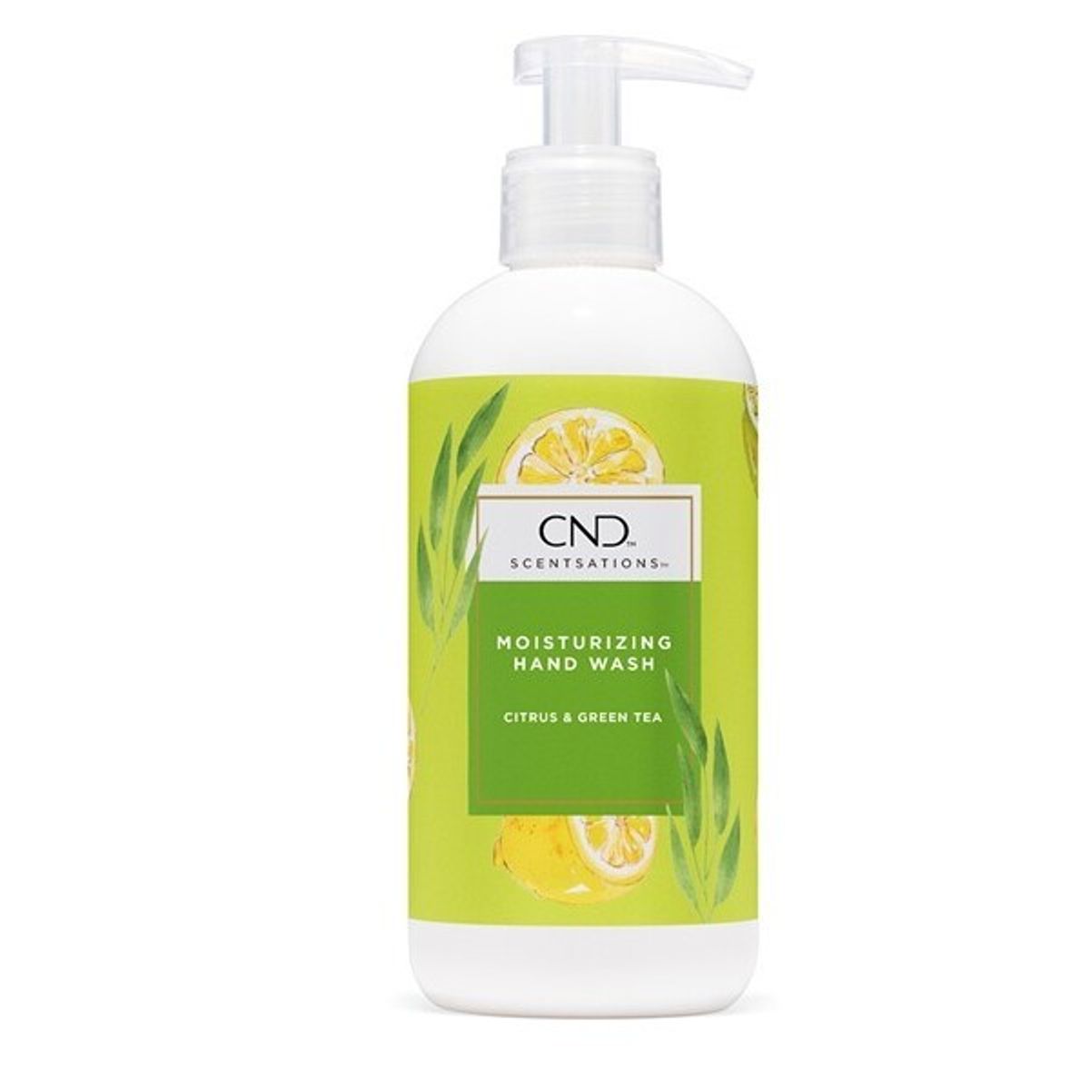 CND Scentsations, Moisturizing Hand Wash, Citrus & Green Tea, 390 ml.