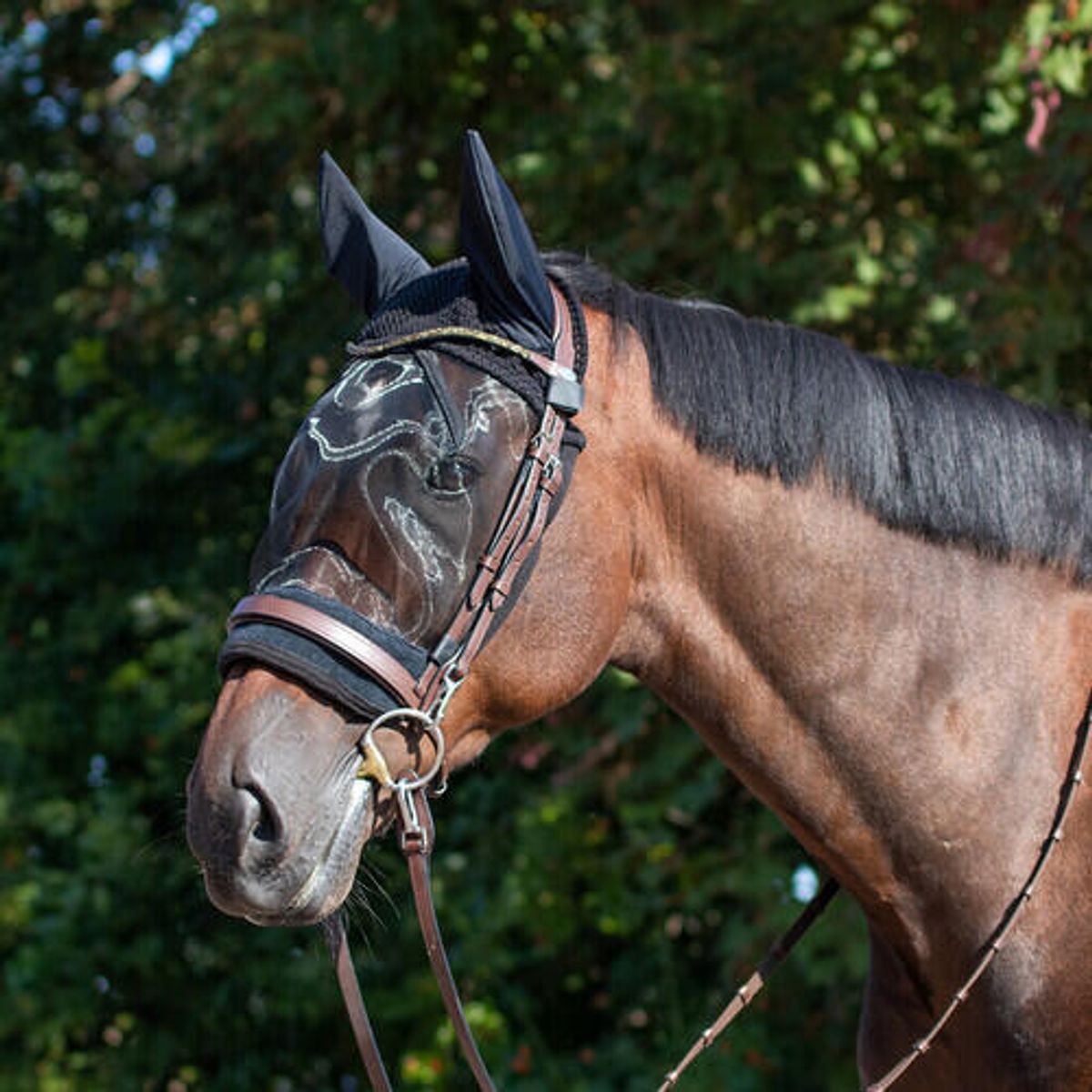 Insektmaske med ører - Pony