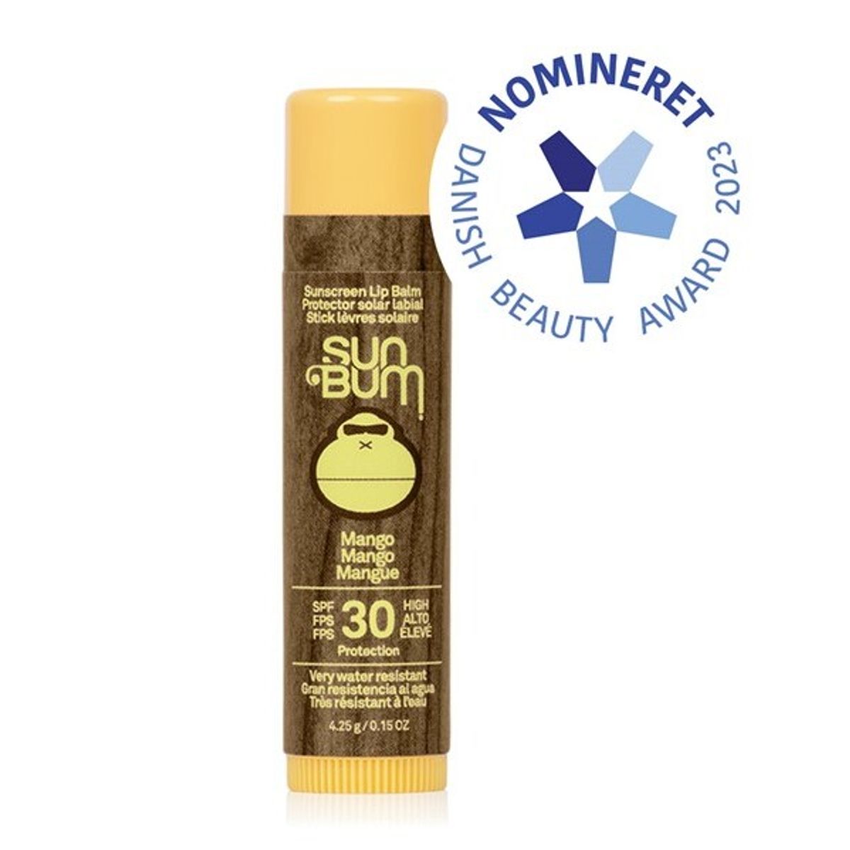 SUN BUM, Sunscreen Lip Balm Mango SPF30, 4,25 g.