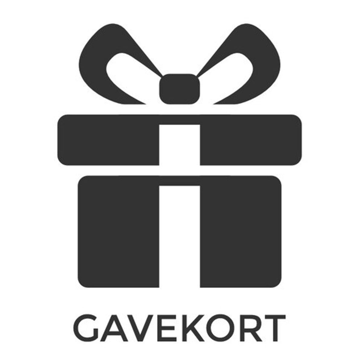 Gavekort - tilsendt med posten - 100