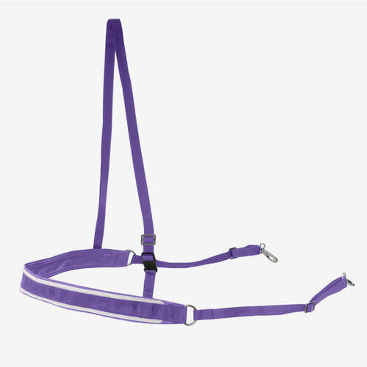 Finntack bringestykke med piping - Purple/Silver/White