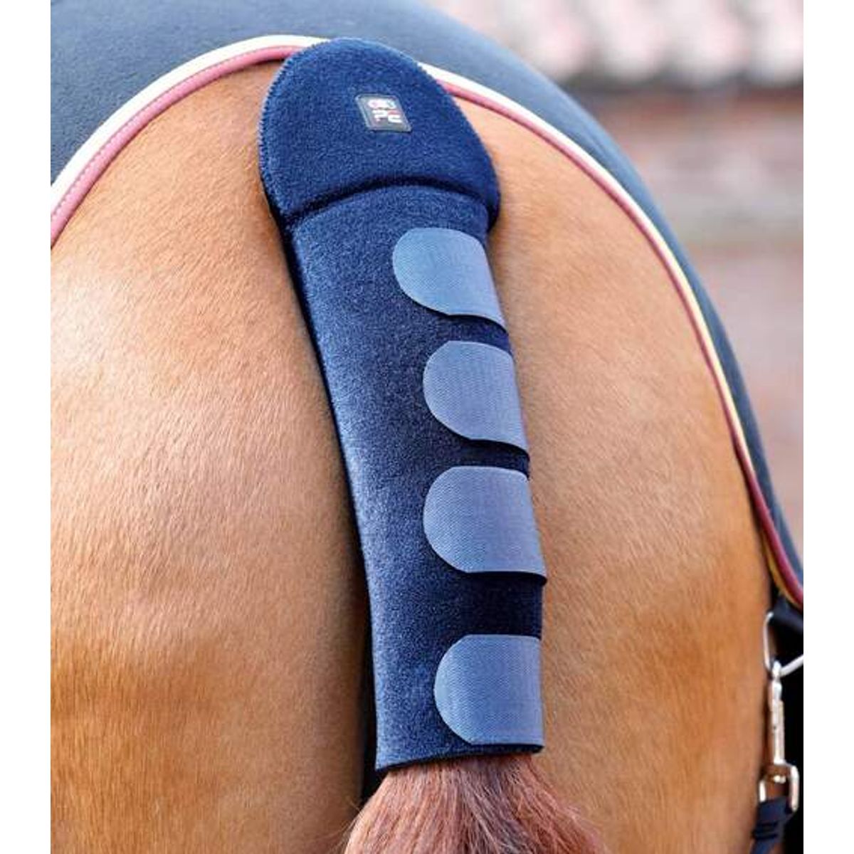 Premier Equine anti-slip halebeskytter - Navy