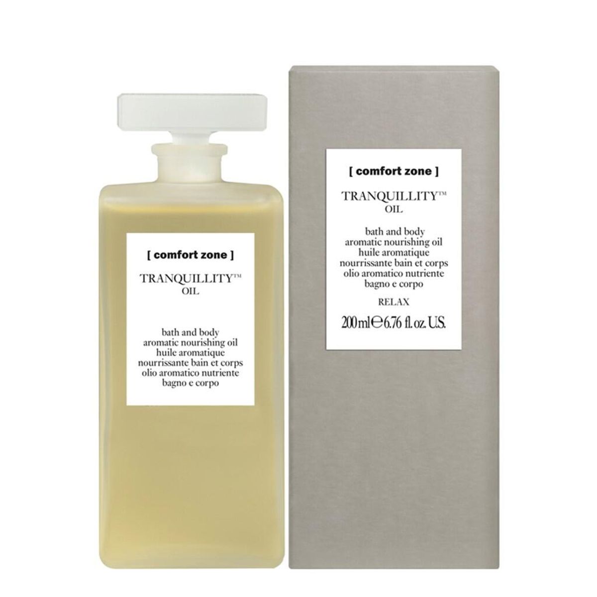 Comfort Zone, Tranquillity Body & Bath Oil, 200 ml.