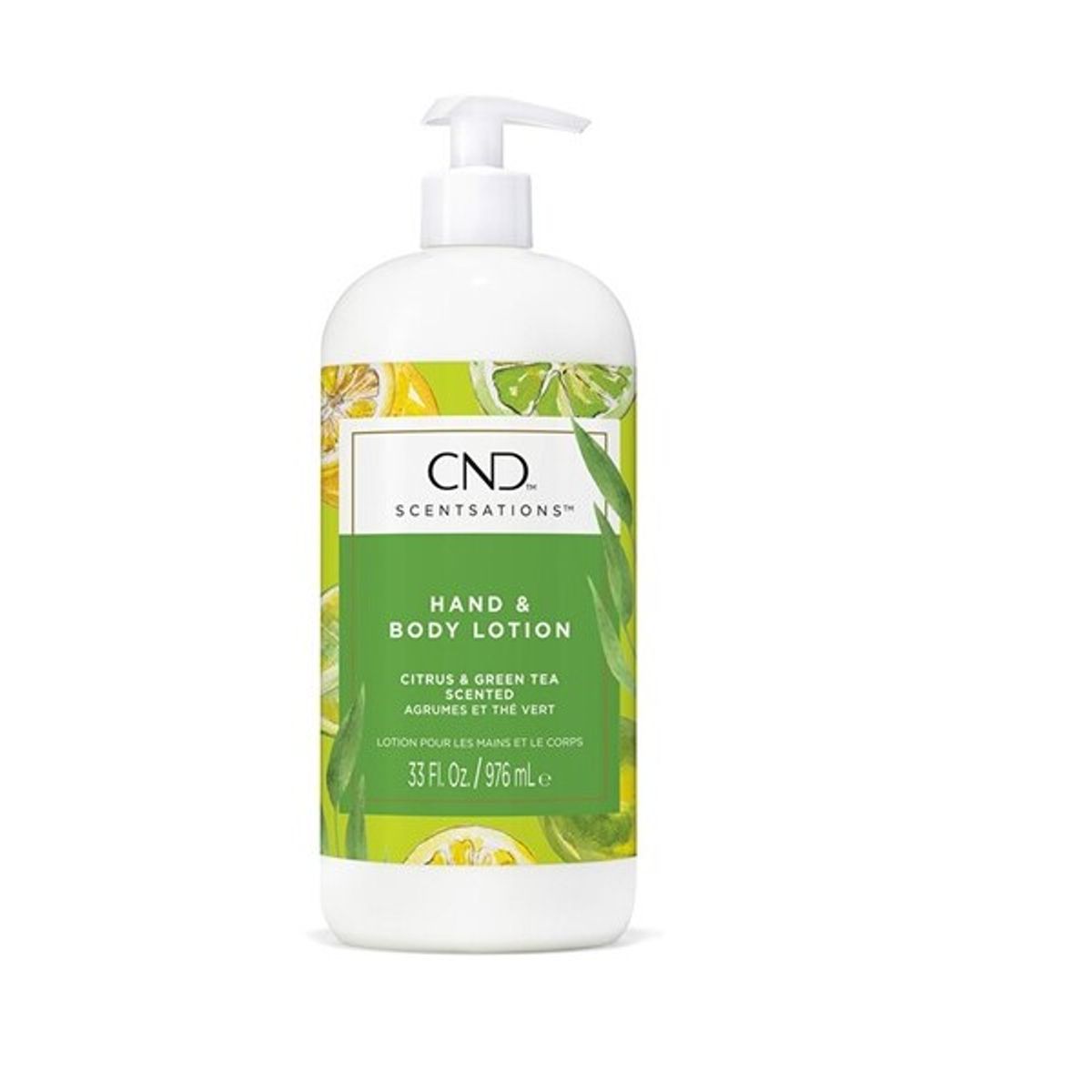 CND Scentsations, Hand & Bodylotion Citrus & Green Tea, 975 ml. STOR