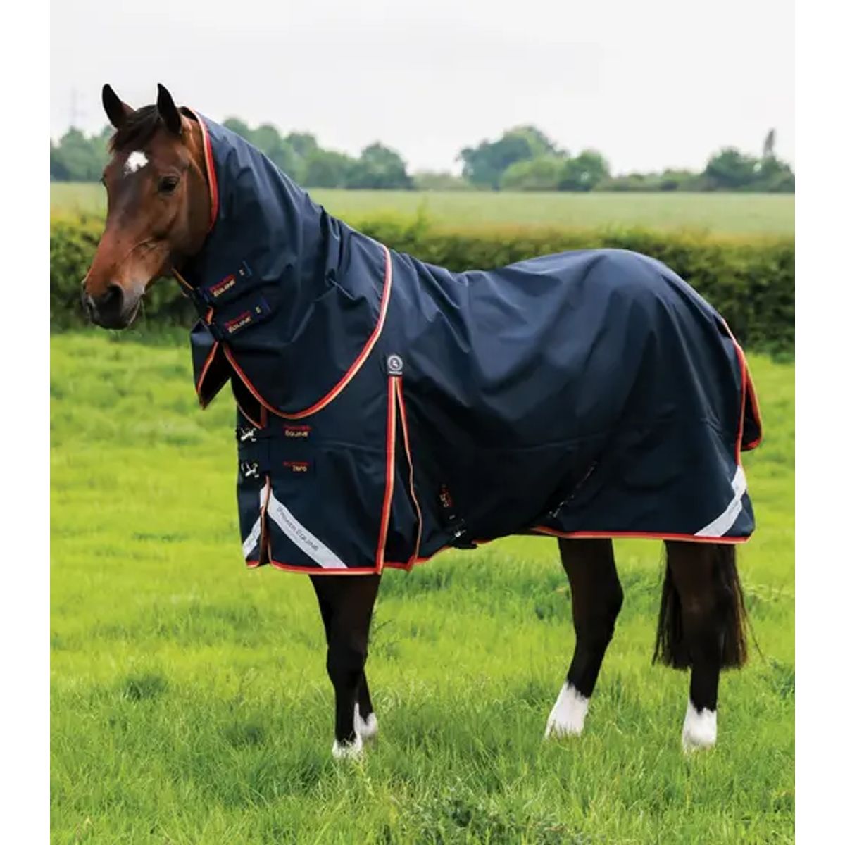 Premier Equine Buster Zero 0g Turnout dækken - Navy - 7,3" (160cm)