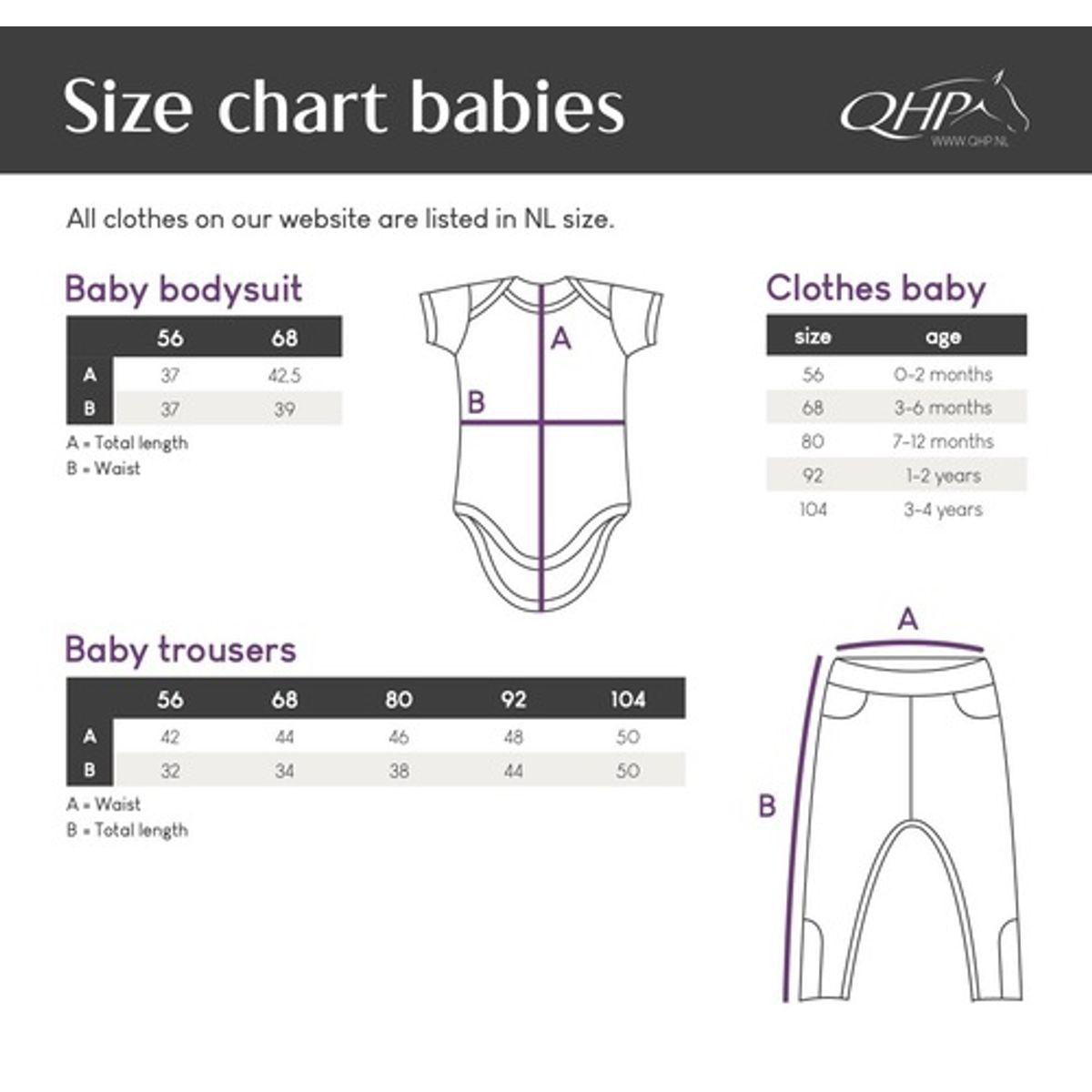 QHP baby body - Bobby - Desert Rose, 56