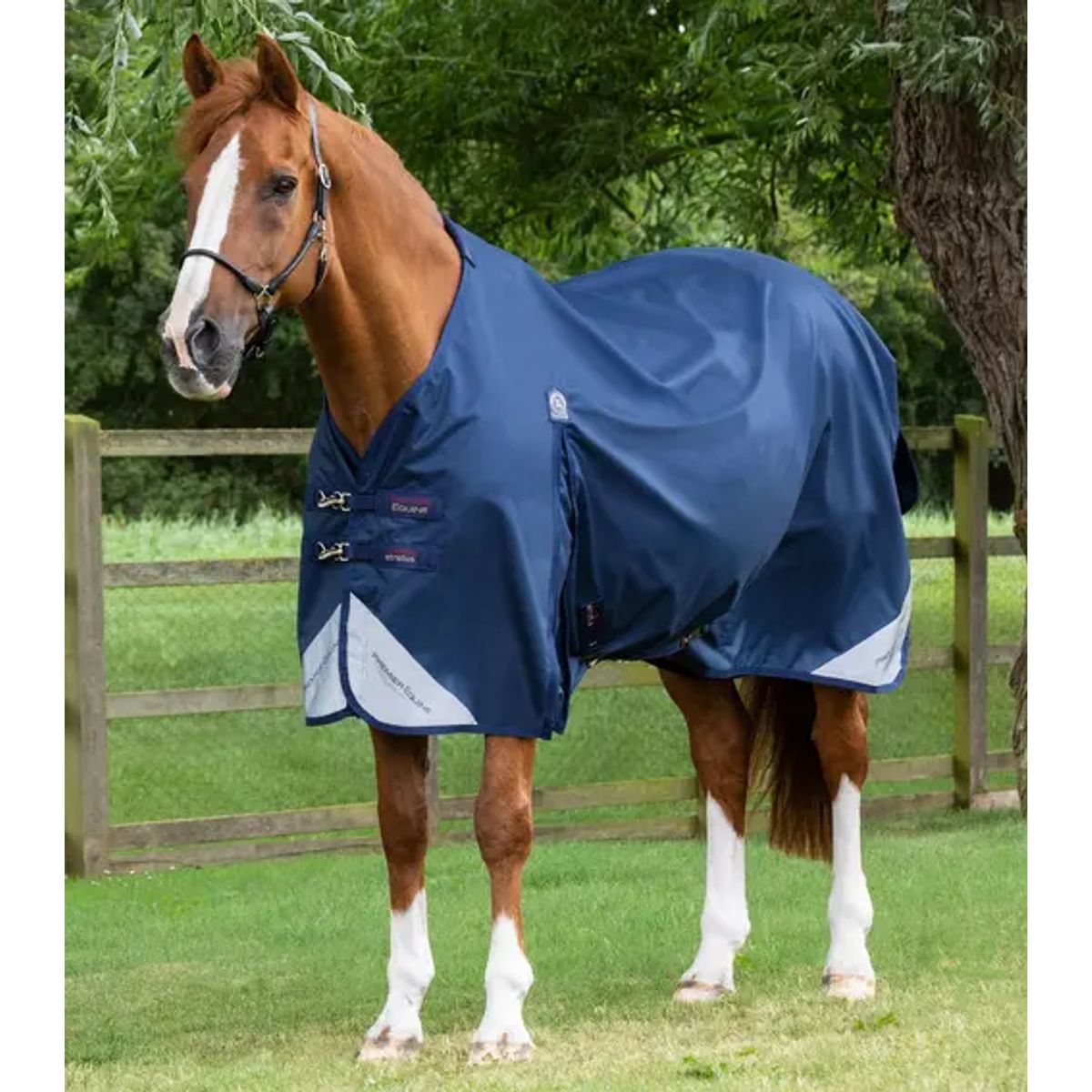 Premier Equine Akoni dækken 0g - Navy - 5,0 115cm