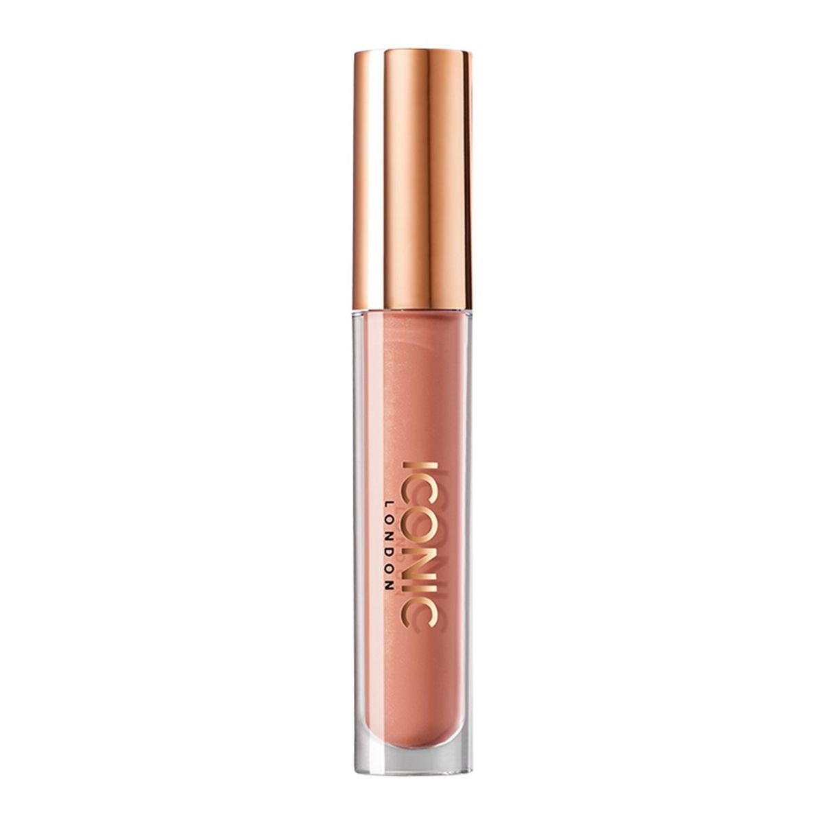 Iconic London, Lip Plumping Gloss, Nearly Nude