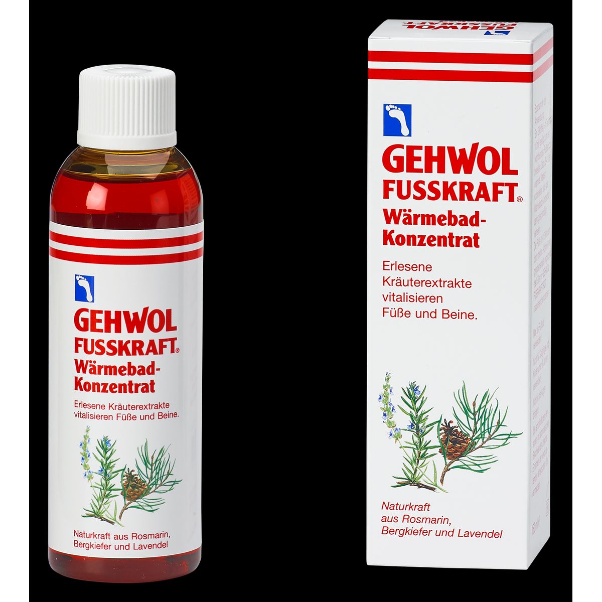 GEHWOL, Fusskraft Fodbad med varmende effekt, 150 ml.*